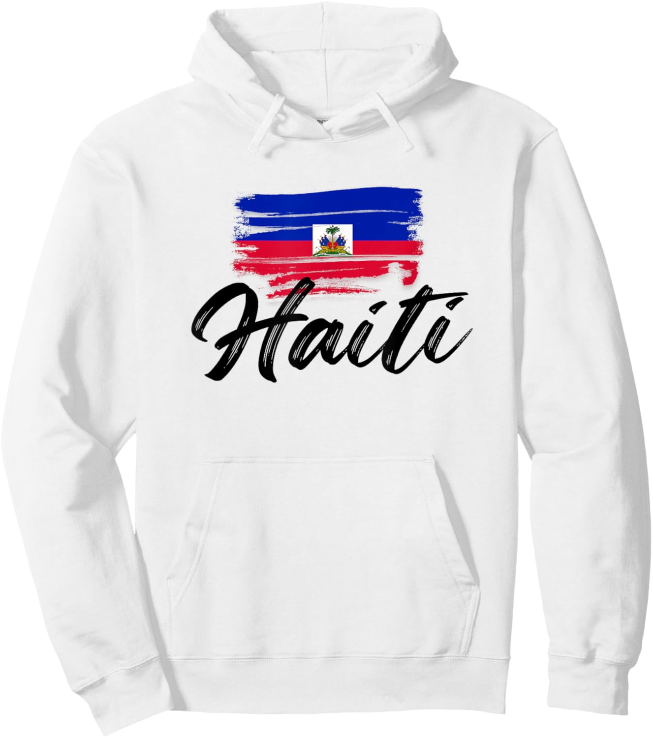 Haiti Flag Haitian Funny Haitians Pride Hoodie - Hoodie | White