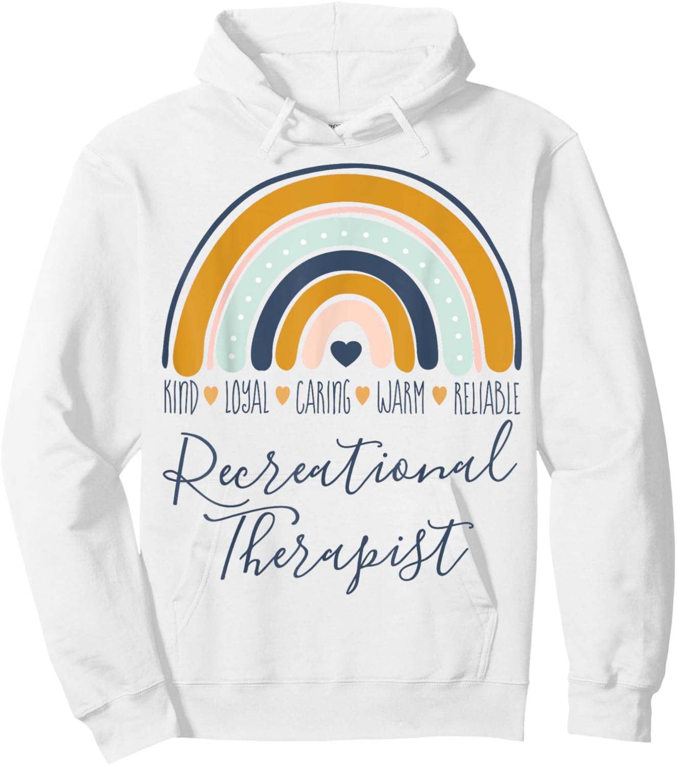 Recreational Therapist Recreation Therapy Therapeutic Hoodie - Hoodie | White