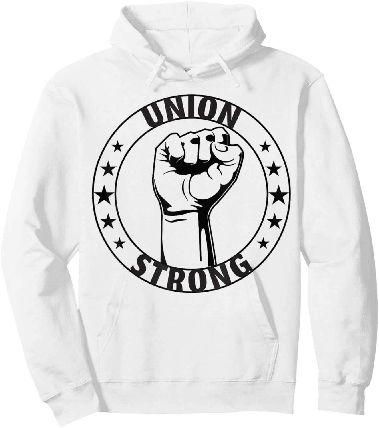 Union Strong For Proud Skilled Union Worker Hoodie - Hoodie | White