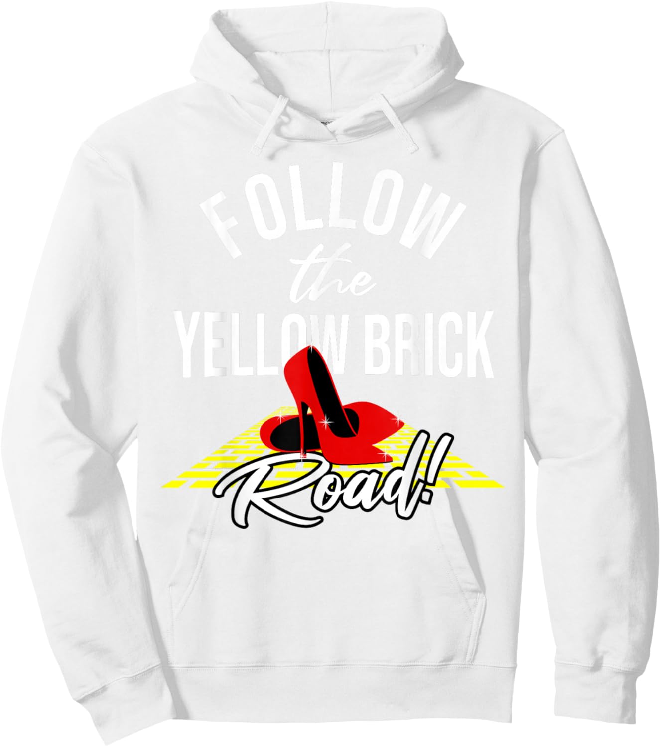 Dorothy and Friends Yellow Brick Road Hoodie - Hoodie | White