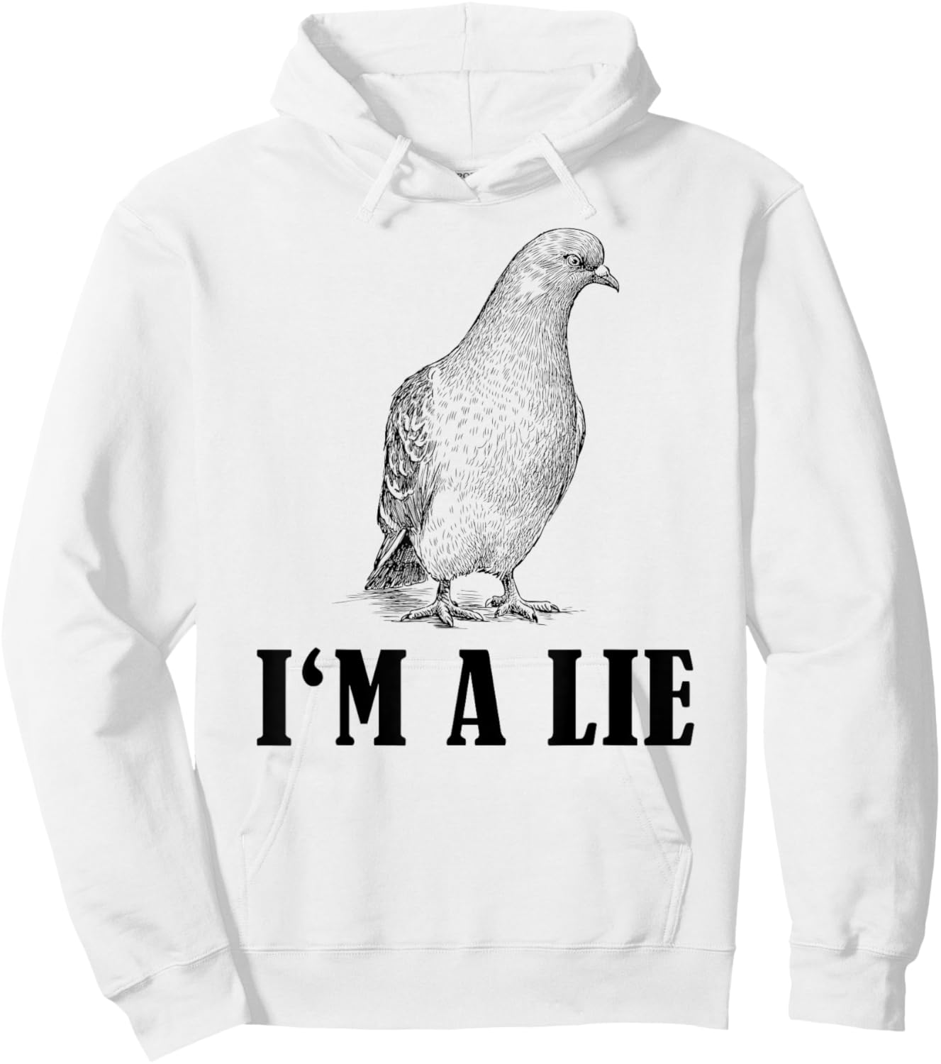 Birds Spie Conspiracy Joke Meme Surveillance | & Hoodie - Hoodie | White