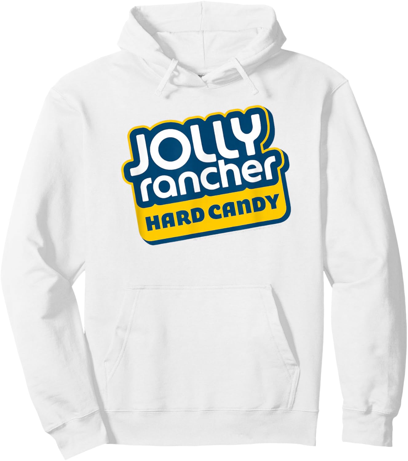 Jolly Rancher Hard Candy Slanted Logo Hoodie - Hoodie | White