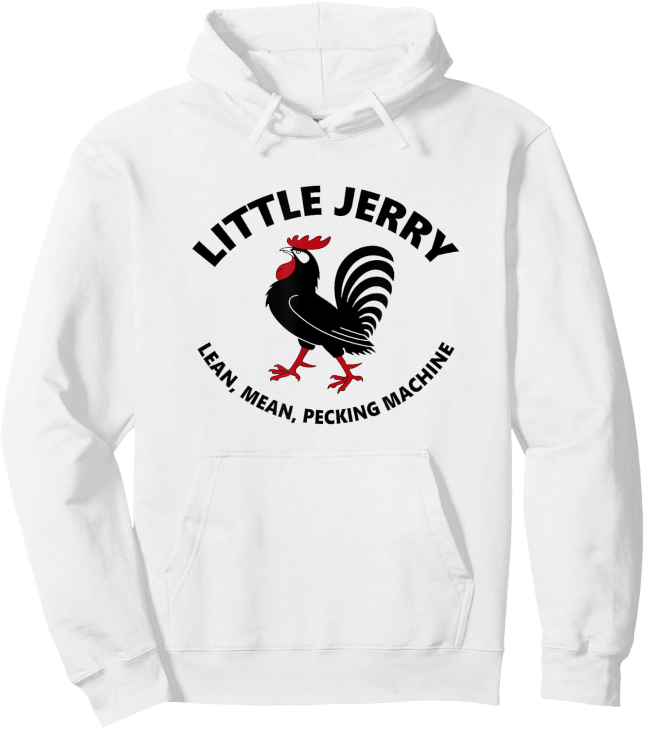 Little Jerry - Lean, Mean, Pecking Machine Hoodie - Hoodie | White