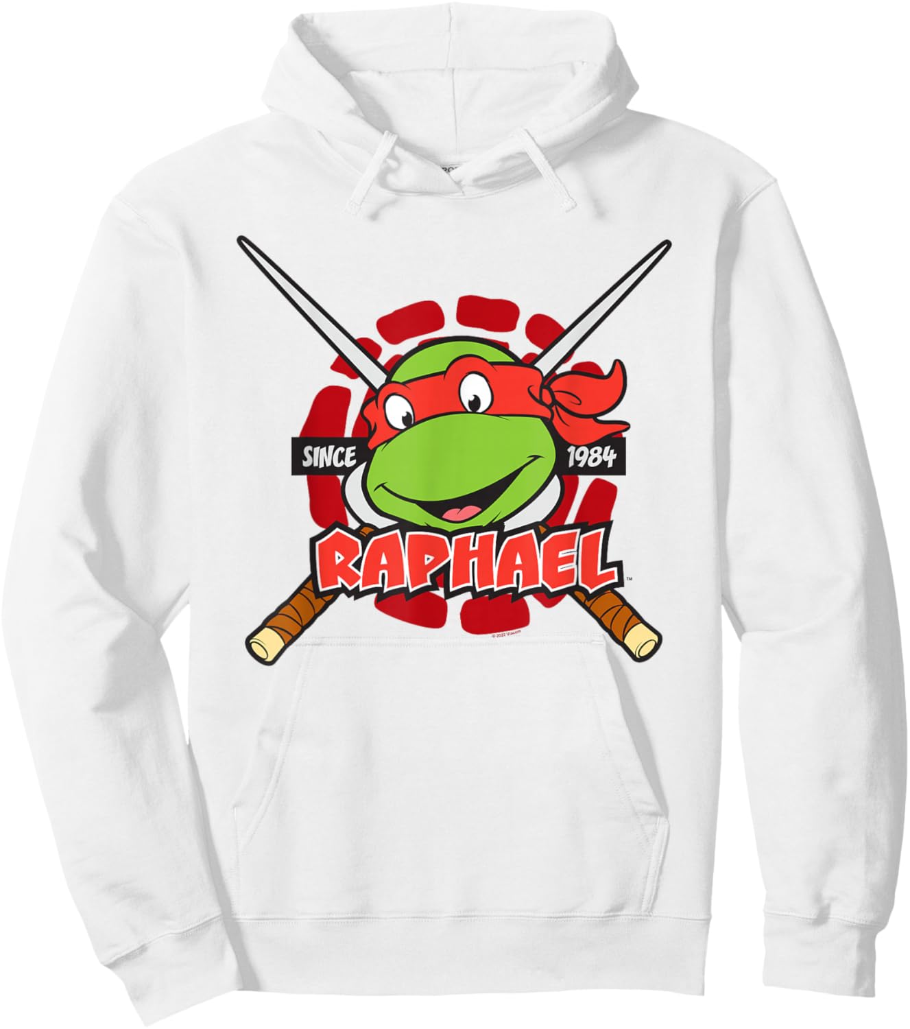 Teenage Mutant Ninja Turtles Raphael Since 1984 Hoodie - Hoodie | White
