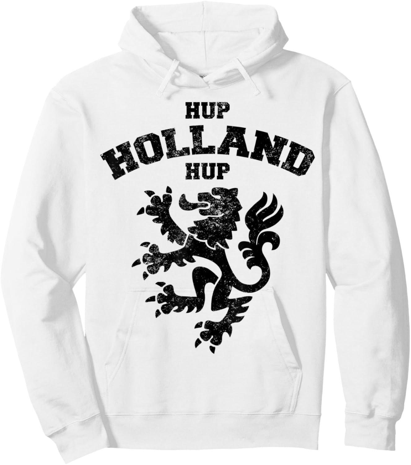 Hup Holland Hup Netherlands Soccer Jersey Football Fan Hoodie - Hoodie | White
