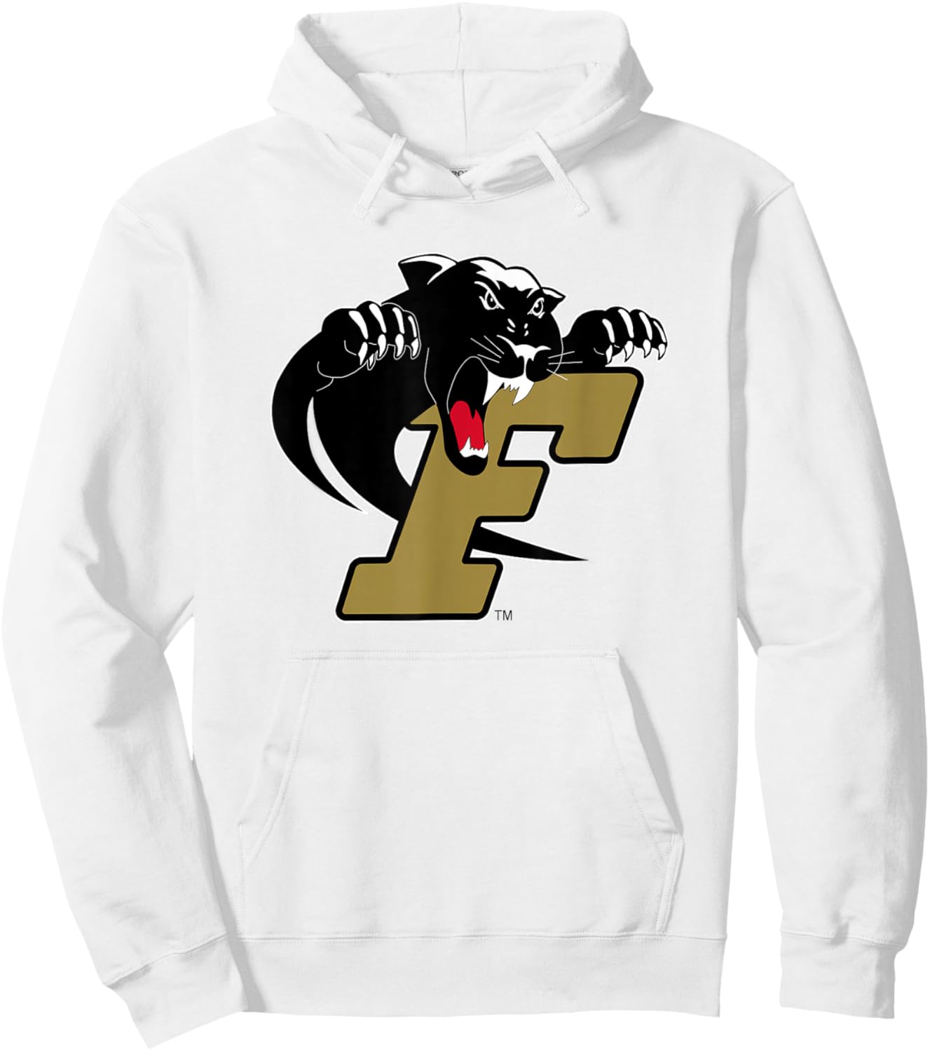 Ferrum College Athletics Ferrum Panthers Logo Hoodie - Hoodie | White