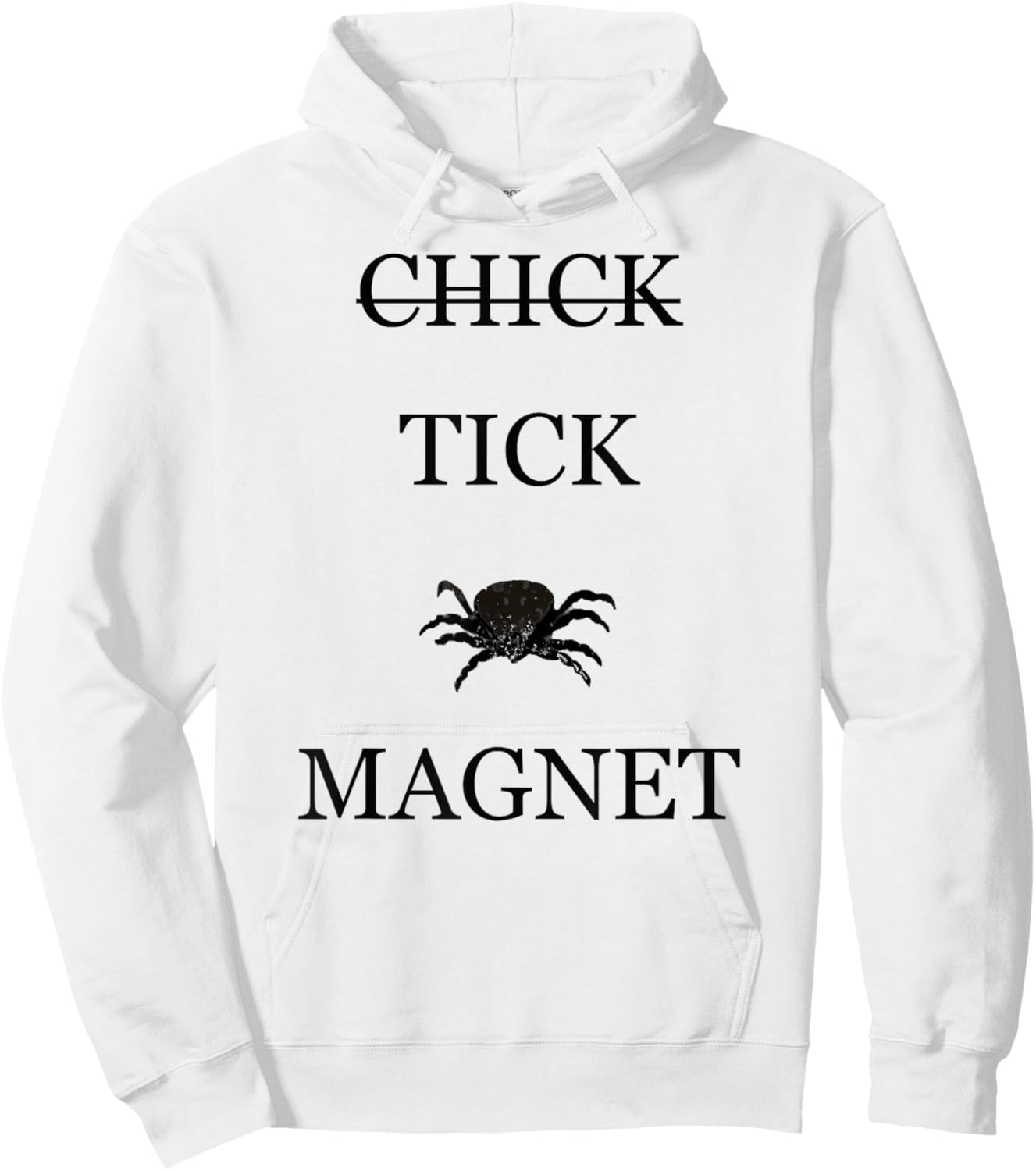 Tick Magnet Hoodie - Hoodie | White