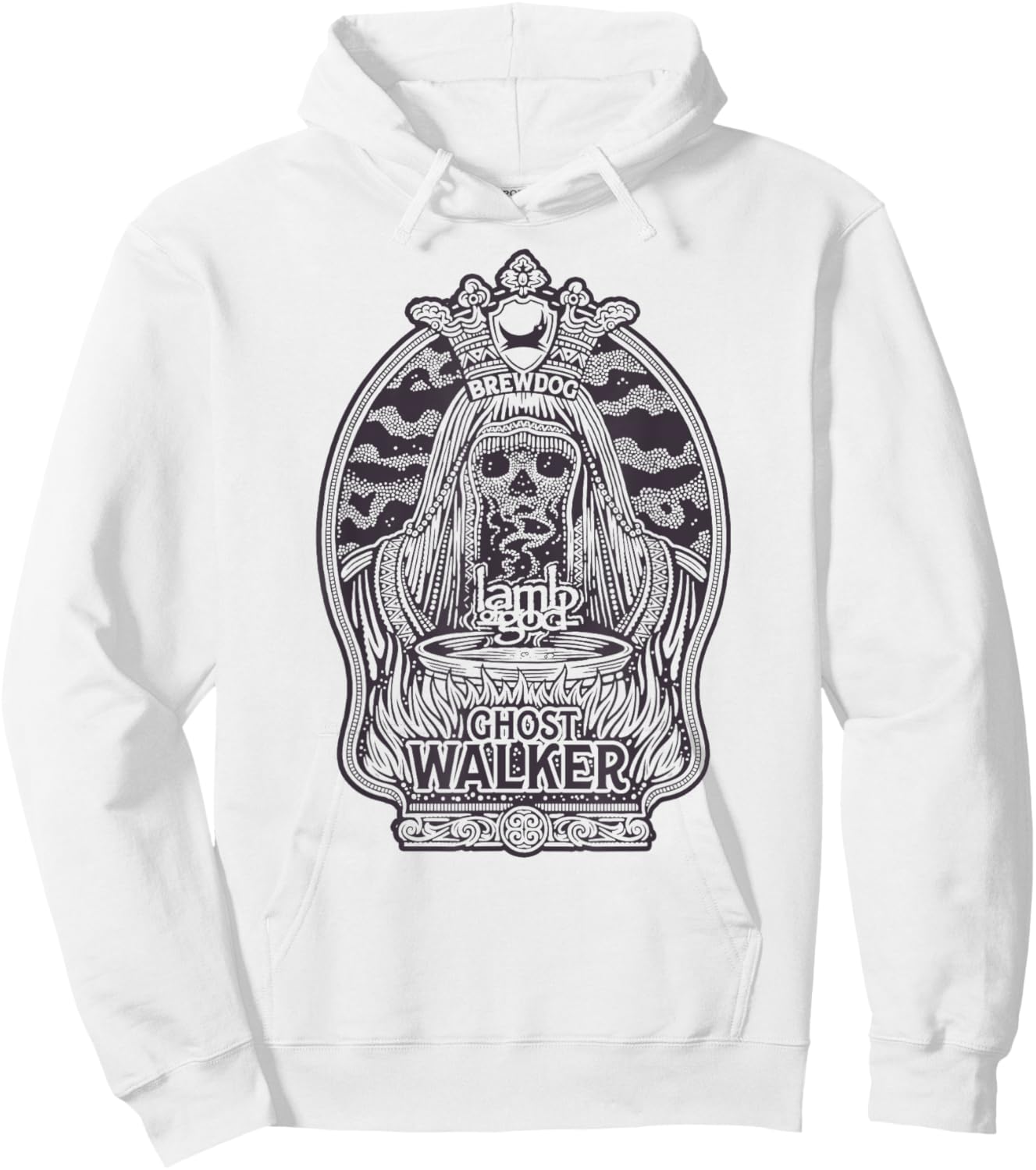 Lamb of God – Ghost Walker White Hoodie - Hoodie | White