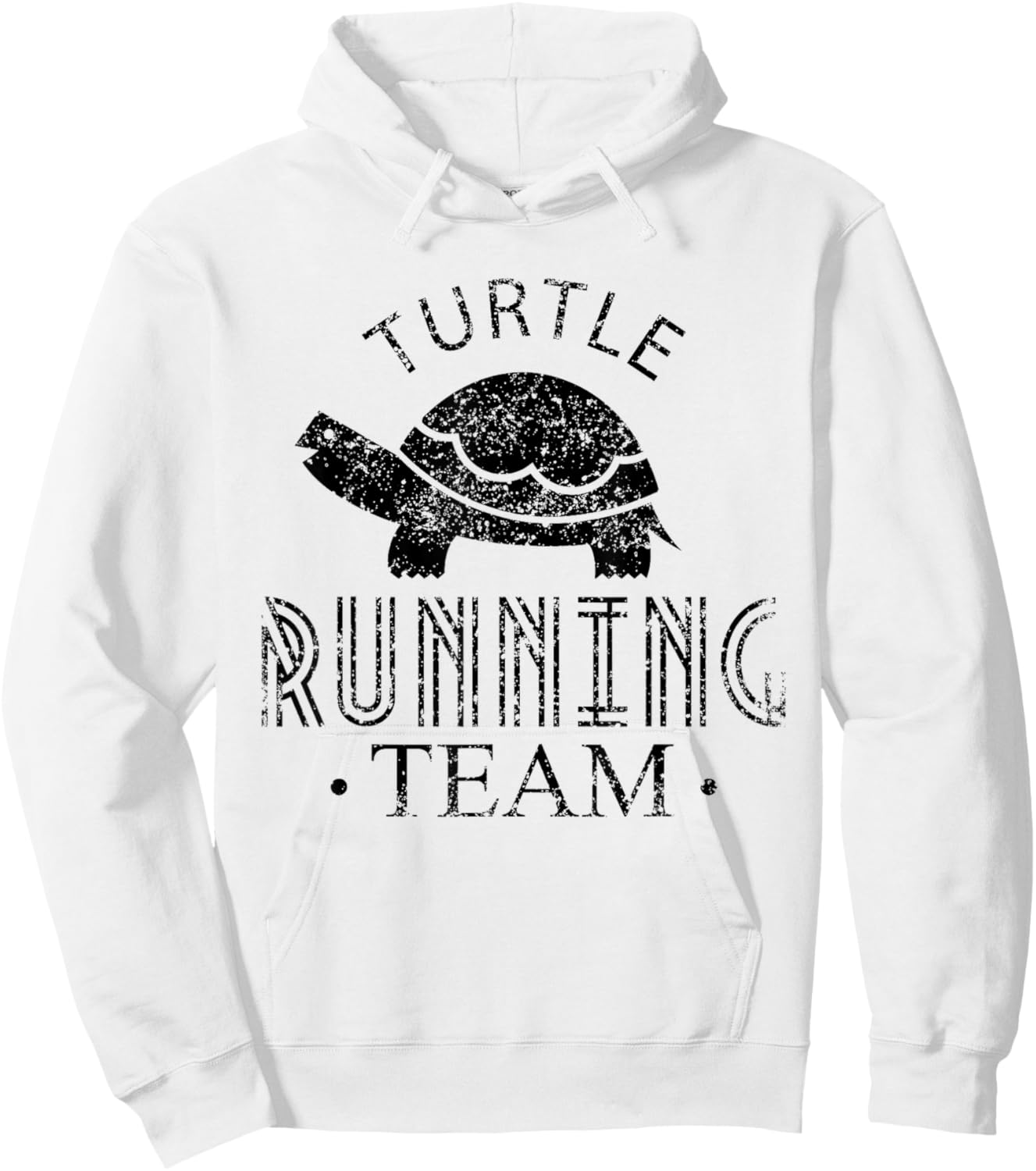 Turtle Running Team Jogging Jogger Run Runner Hoodie - Hoodie | White