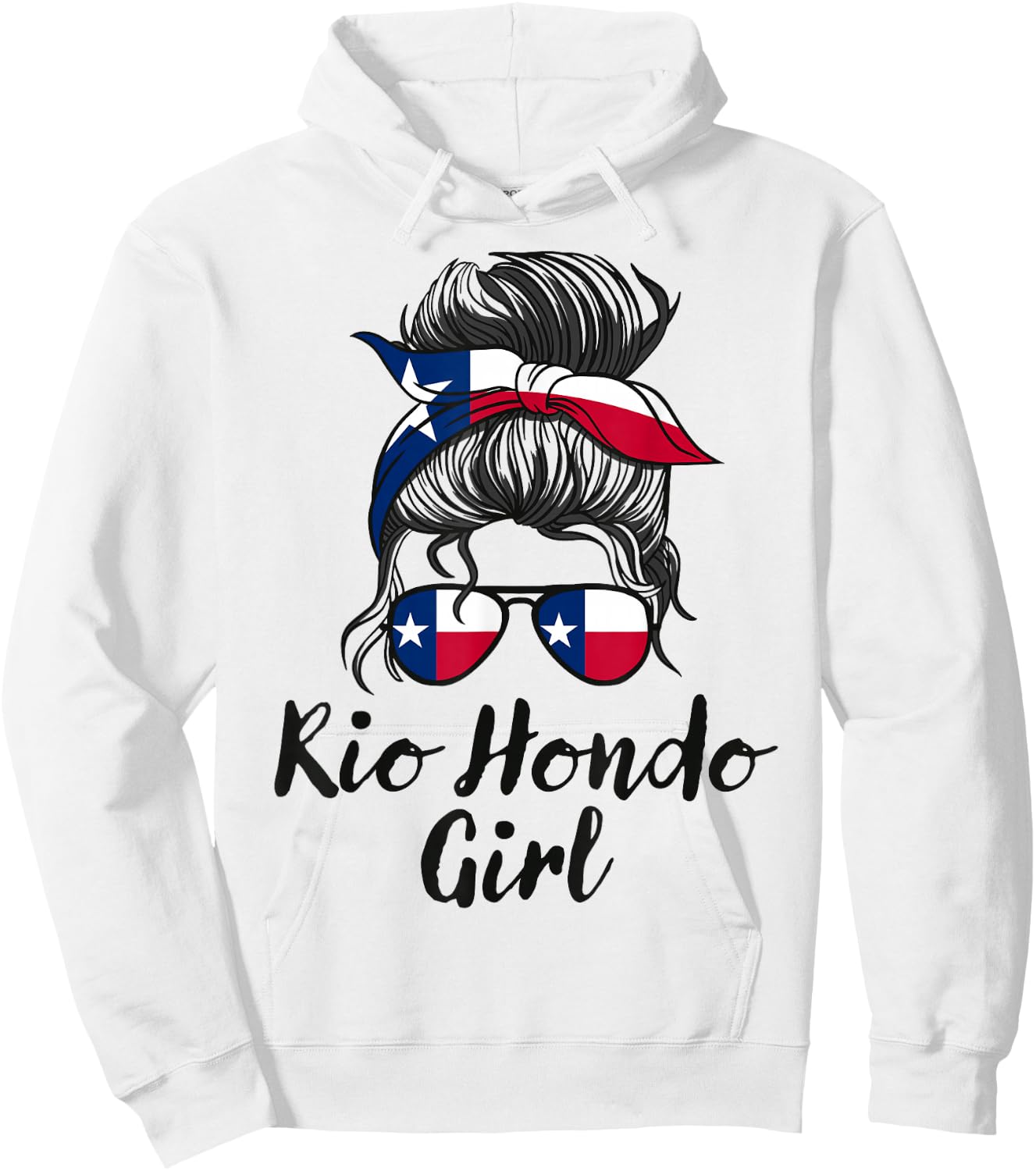 Rio Hondo Texas Women Girl Hoodie - Hoodie | White