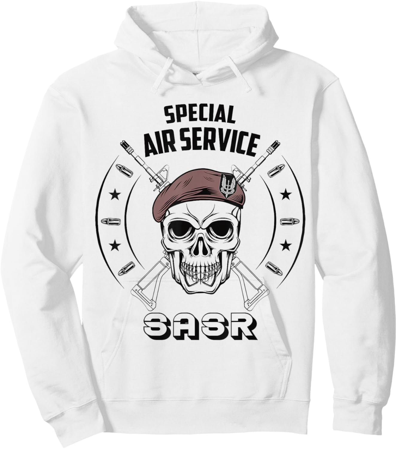 SASR Australian Special Force Australia Military Patriot Hoodie - Hoodie | White