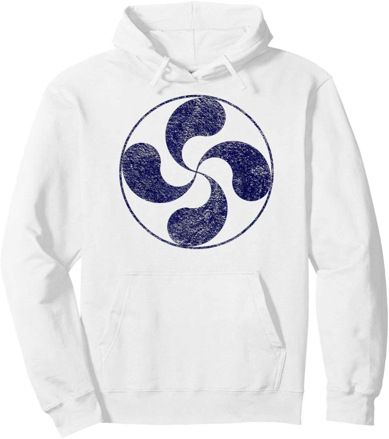 Lauburu Basque Country Symbol for People Hoodie - Hoodie | White