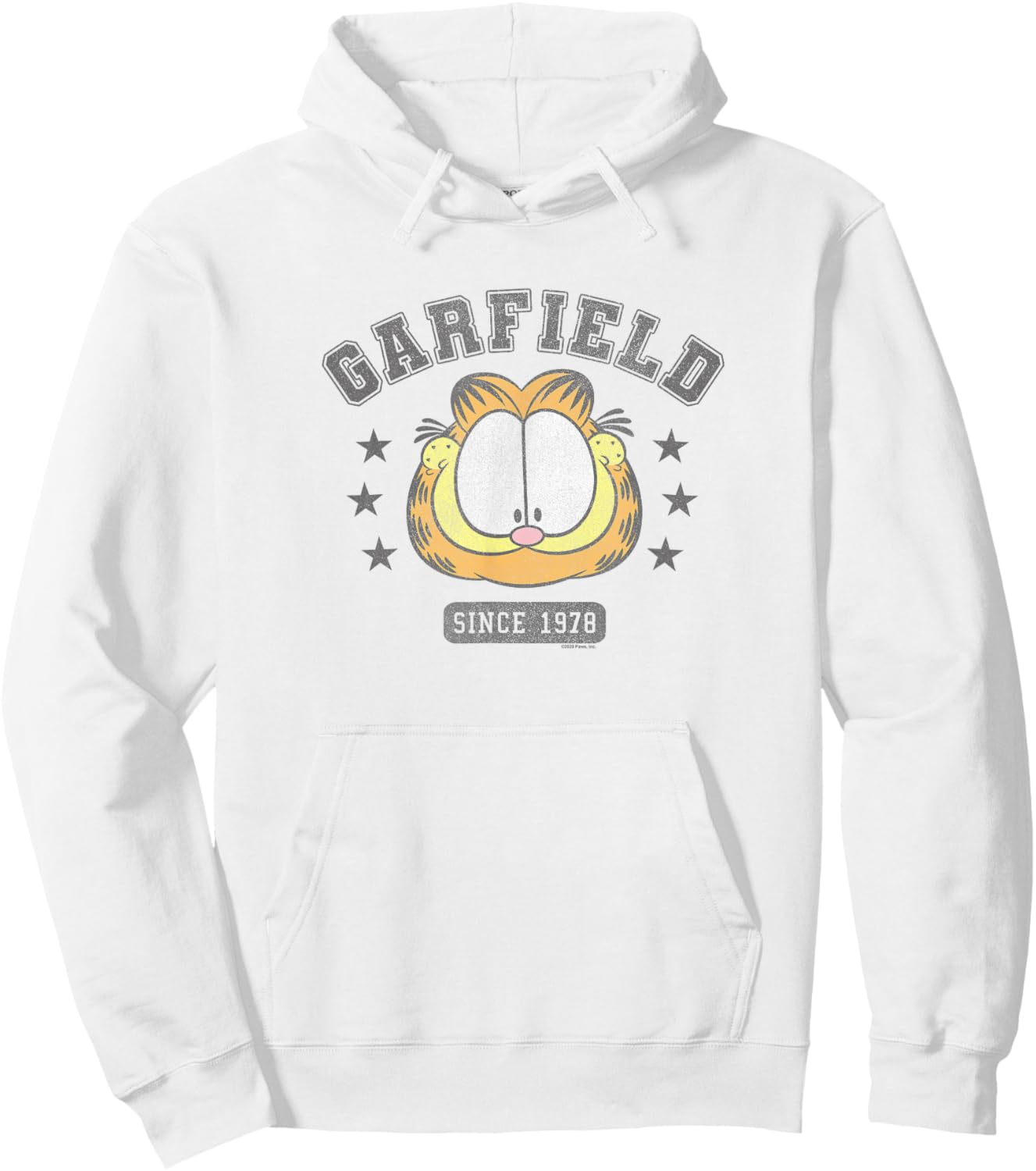 Garfield Big Face College Since 1978 Hoodie - Hoodie | White