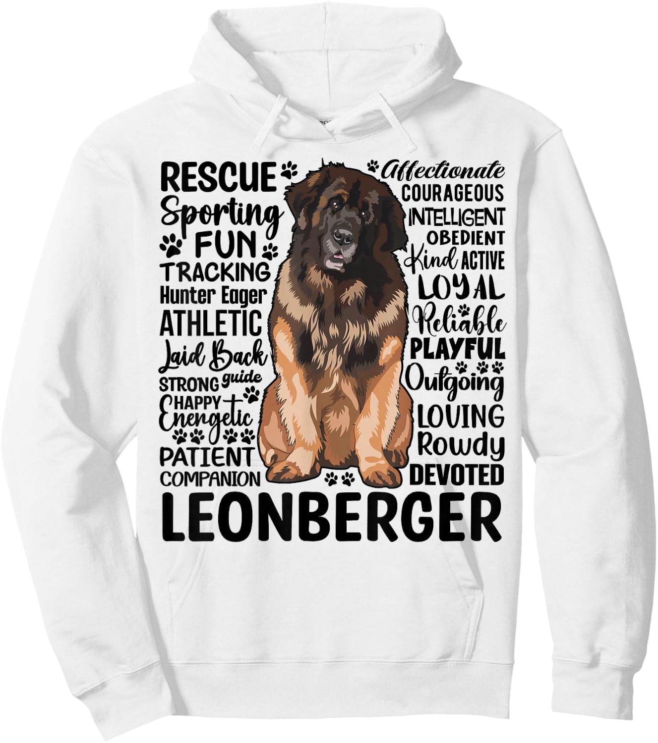 Leonberger Facts Leonberger Owner Leonberger Lover Hoodie - Hoodie | White