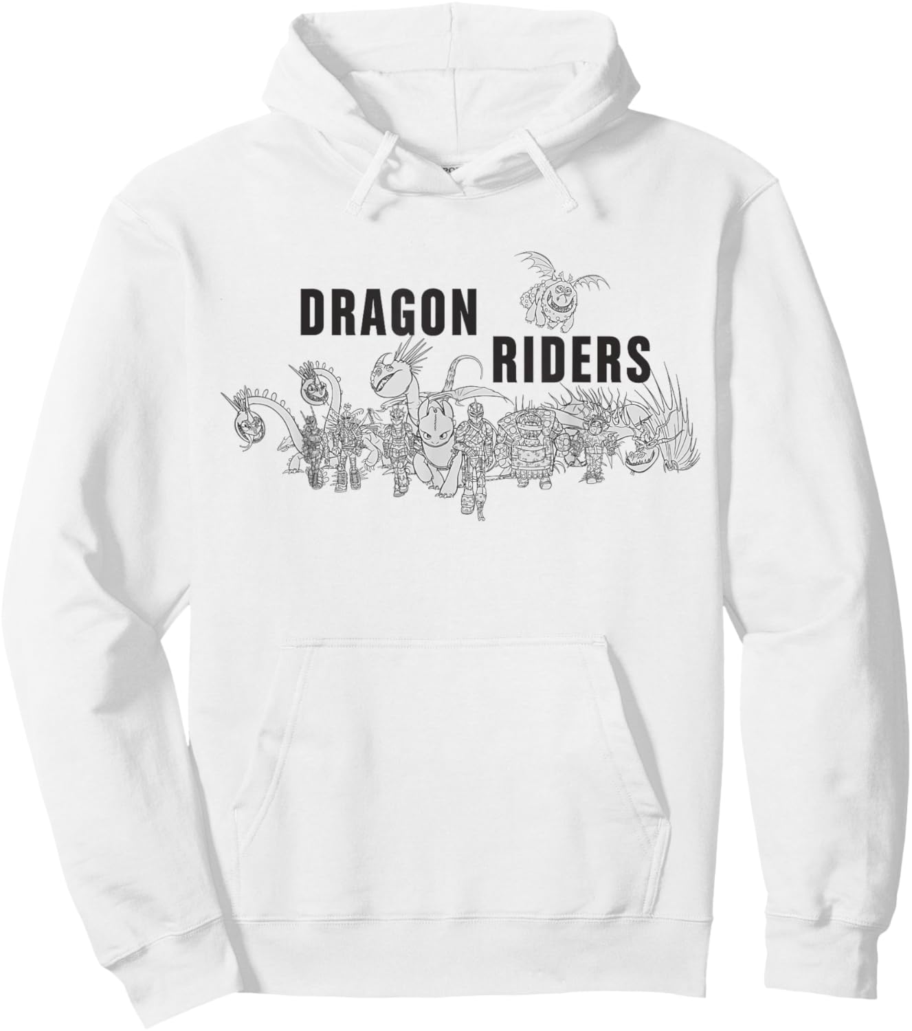 How to Train Your Dragon 3 Dragon Riders Hoodie - Hoodie | White