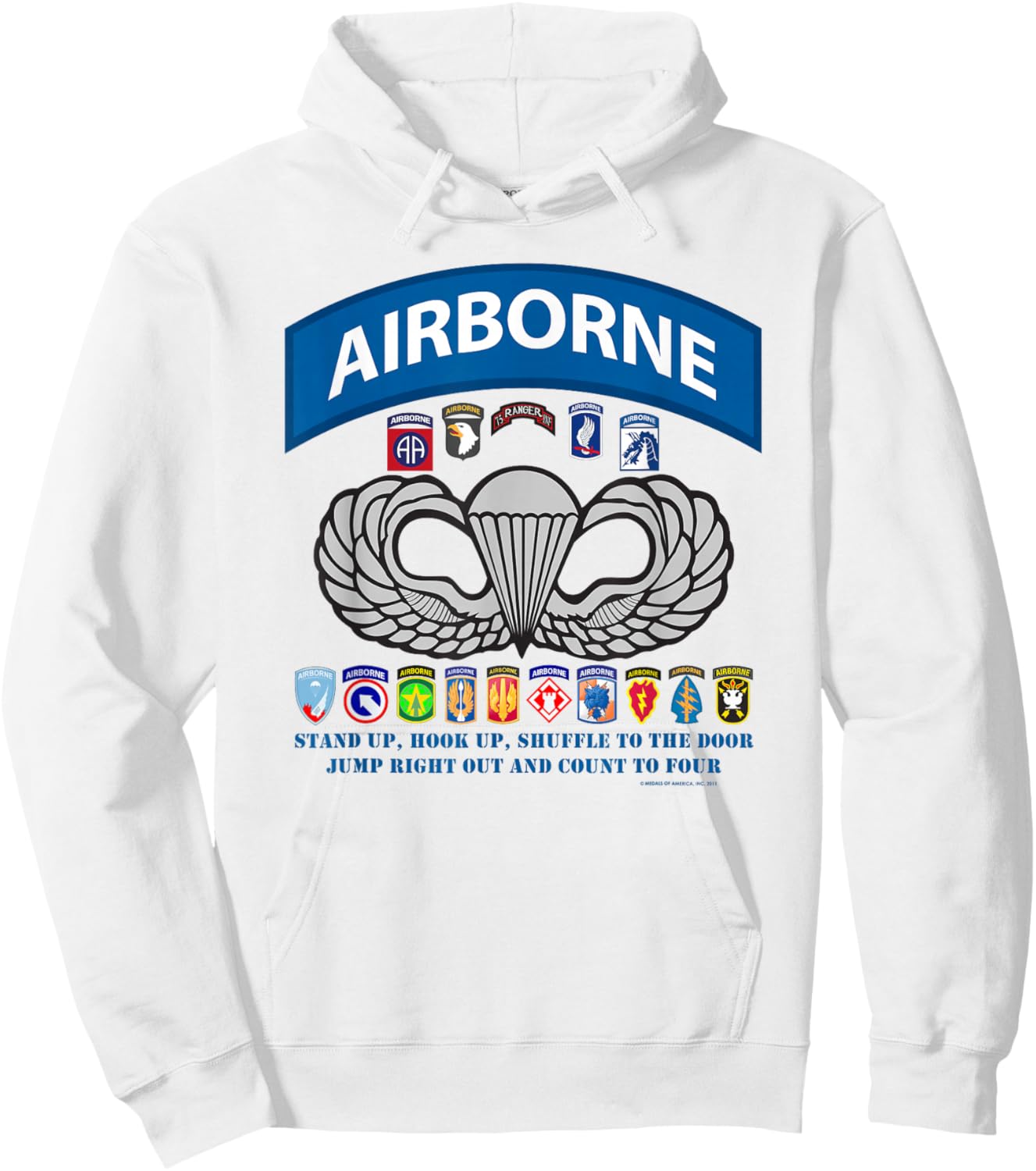 Airborne Hoodie - Hoodie | White