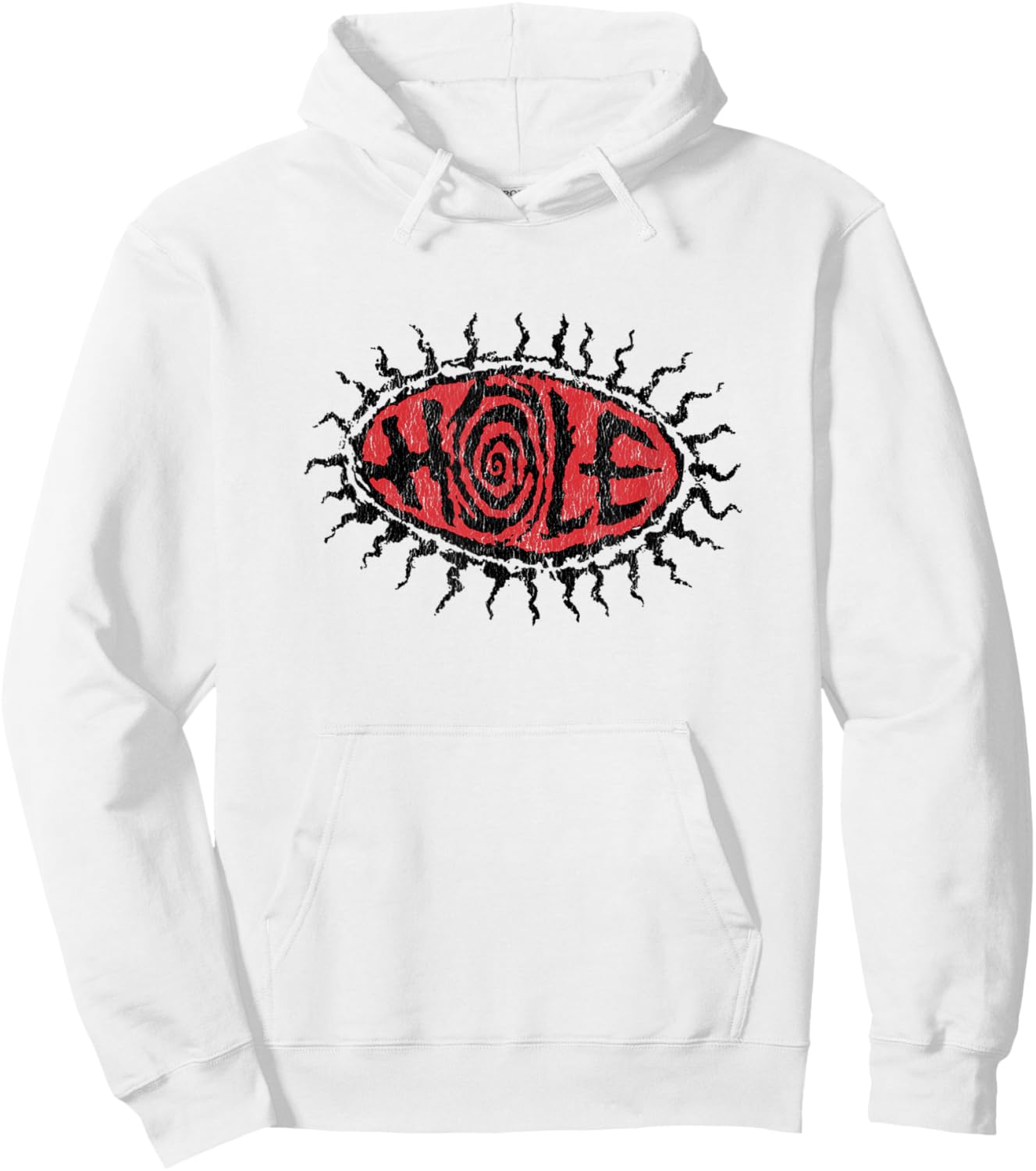 Hole - Eye Ball Hoodie - Hoodie | White