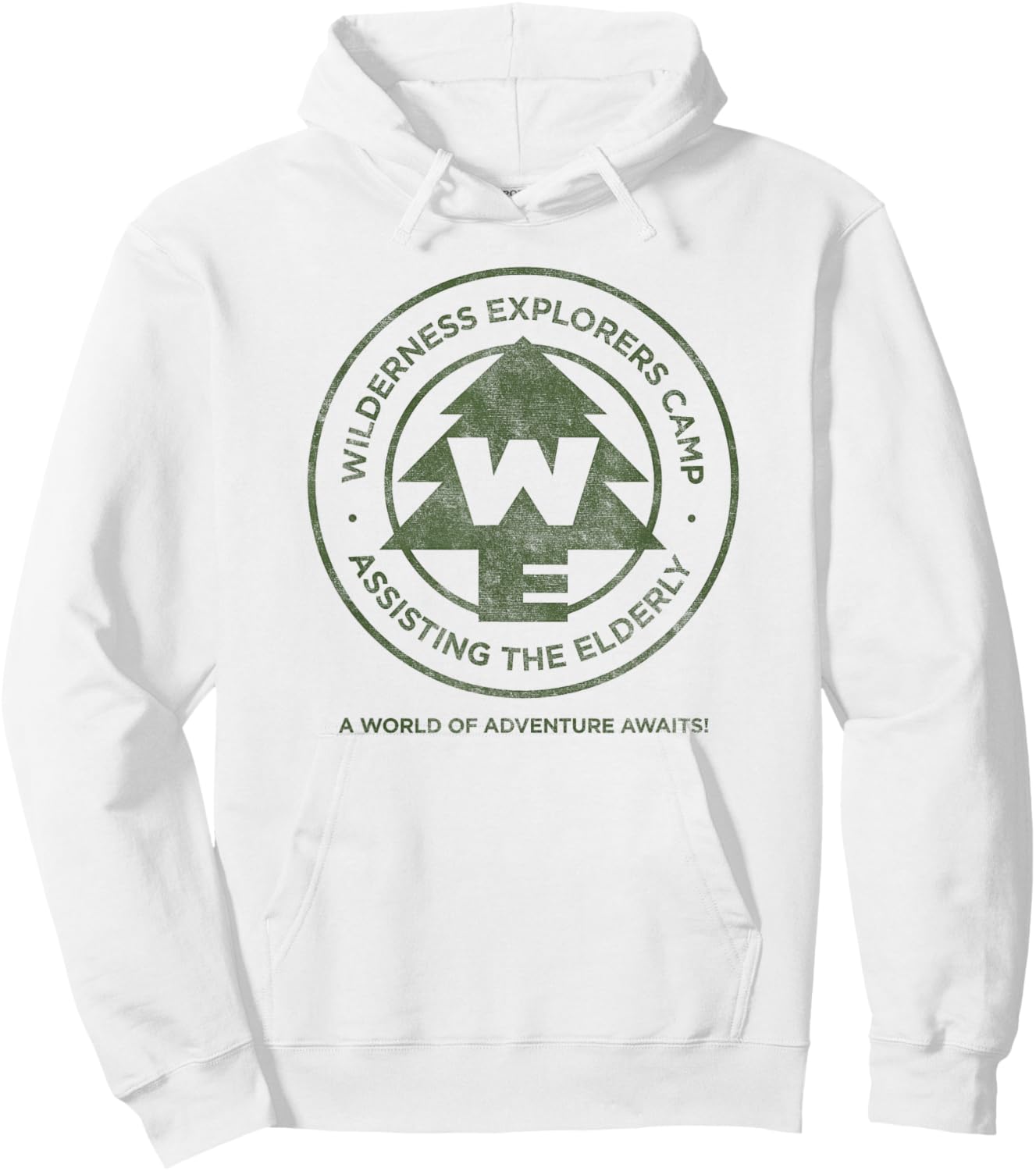 Disney Pixar Up Wilderness Explorers Camp Badge Hoodie - Hoodie | White