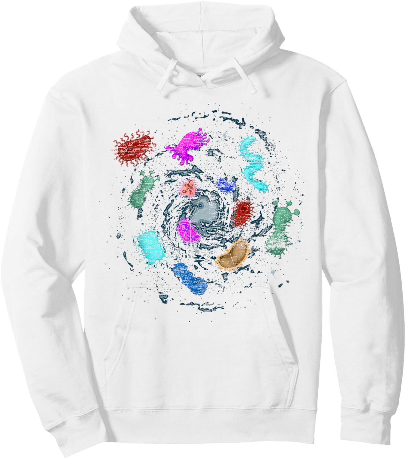 Biologist Science Microbiology Bacteria Hoodie - Hoodie | White