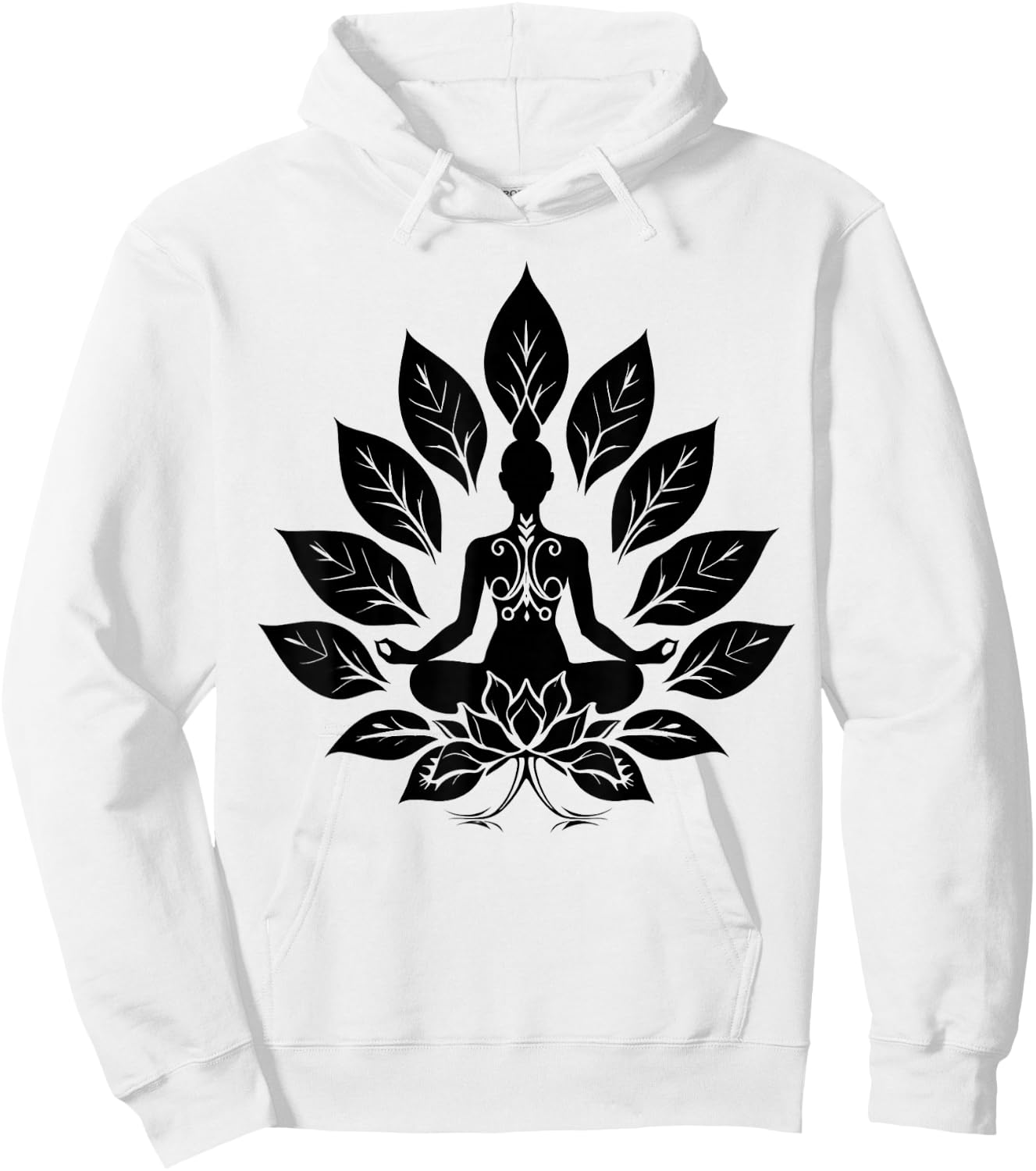 Meditation Buddhist Zen Buddha Spirituality Spiritual Yoga Hoodie - Hoodie | White