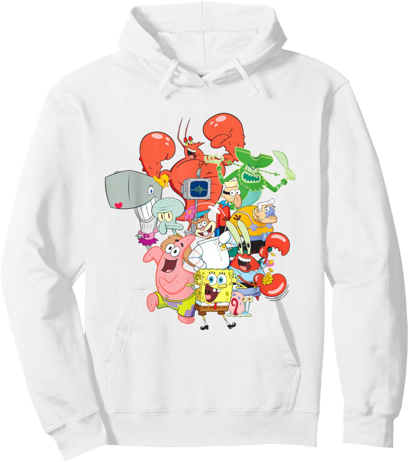 SpongeBob SquarePants The Whole Gang Hoodie - Hoodie | White