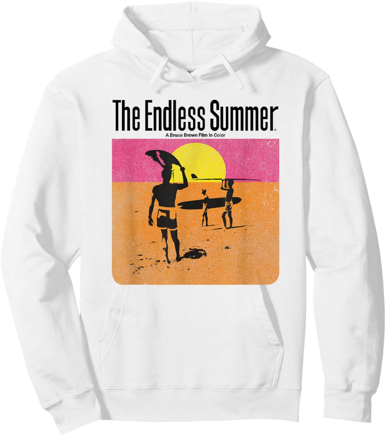 The Endless Summer 1966 Classic Surf Movie 60s Vintage Surf Hoodie - Hoodie | White