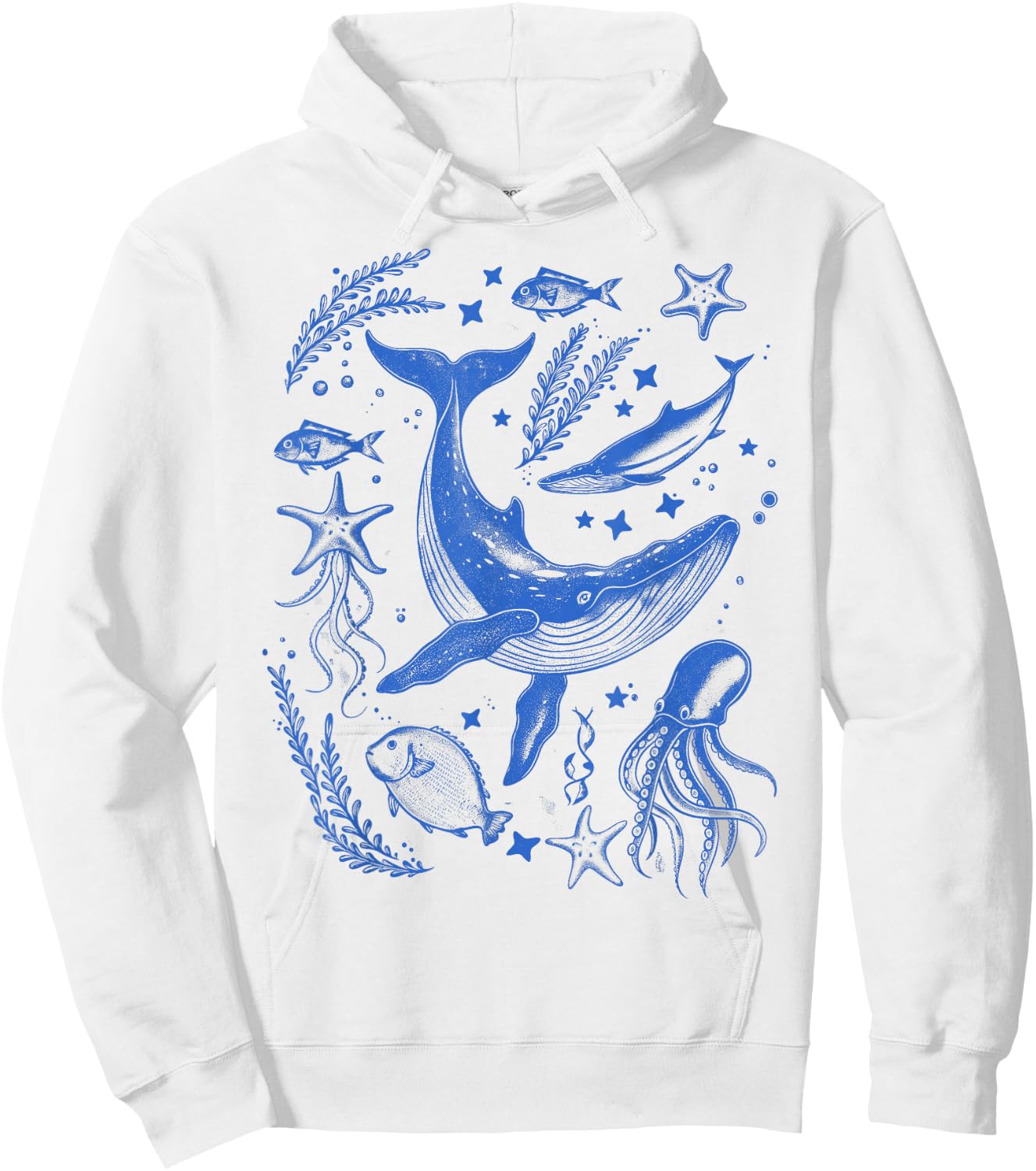 Ocean Marine Life Collection Sea Life lover Hoodie - Hoodie | White