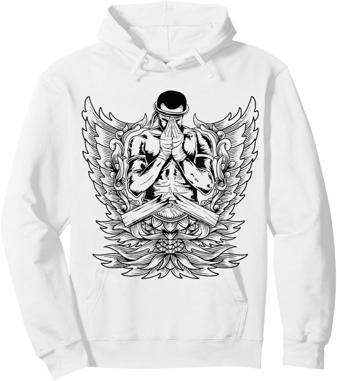 Muay Thai Hoodie - Hoodie | White