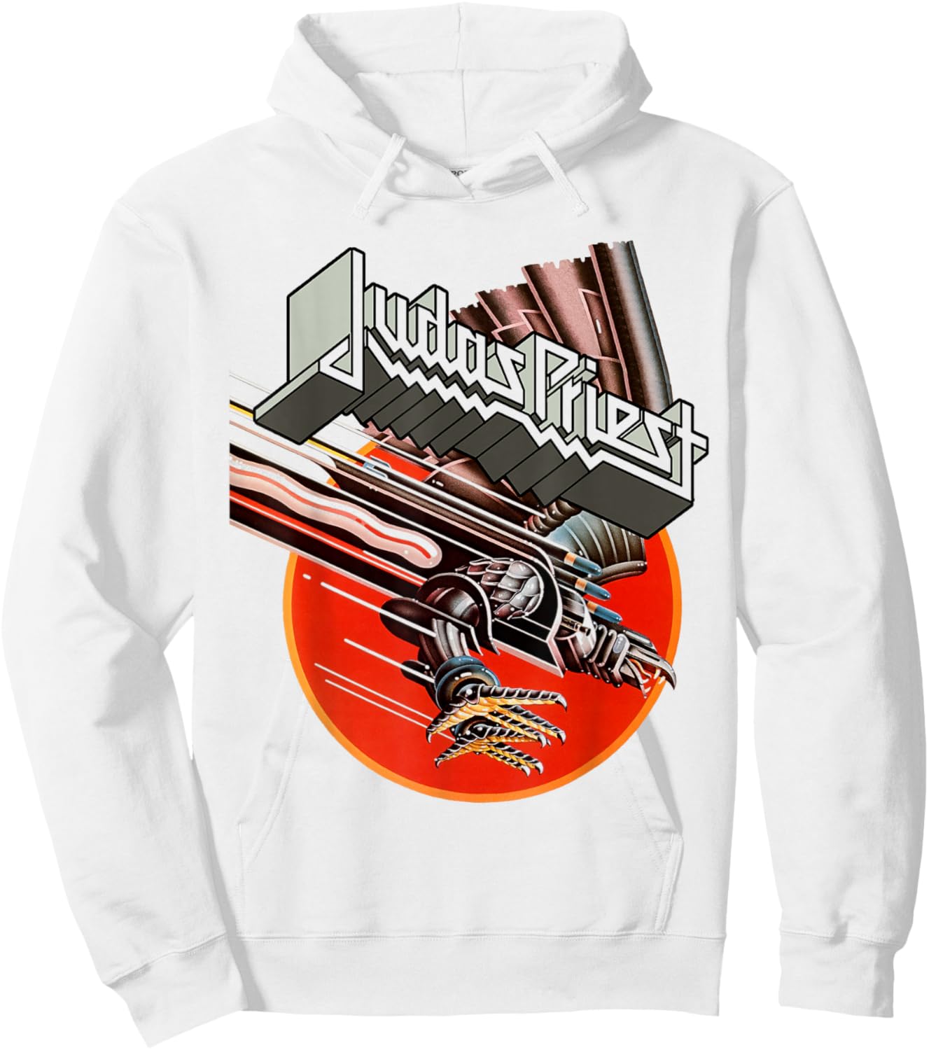 Judas Priest - Screaming For Vengeance Full Wings Hoodie - Hoodie | White