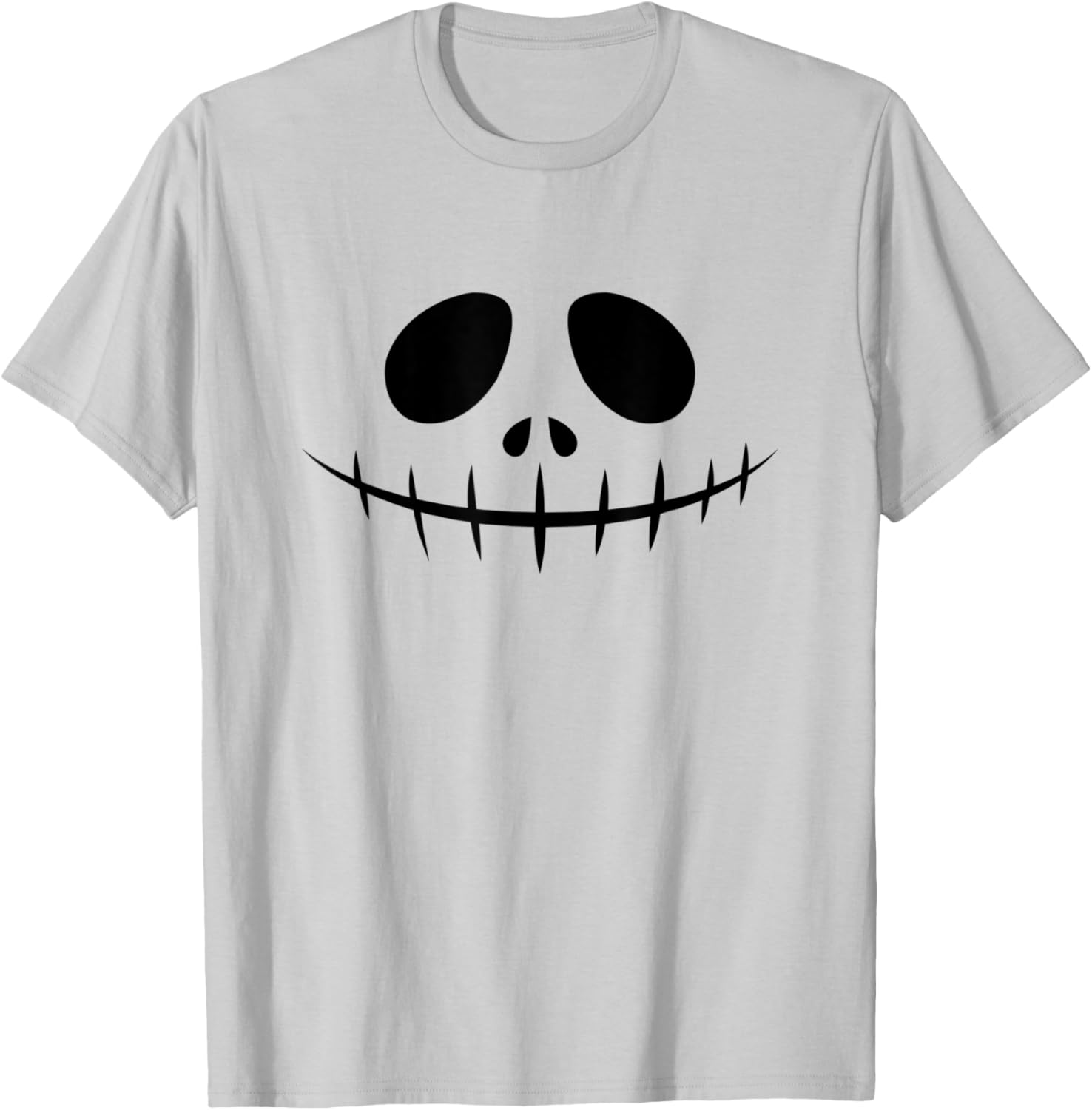 Scary Pumpkin Jack O Lantern Face Halloween Men Boys Kids T-Shirt - T-Shirt | Ash