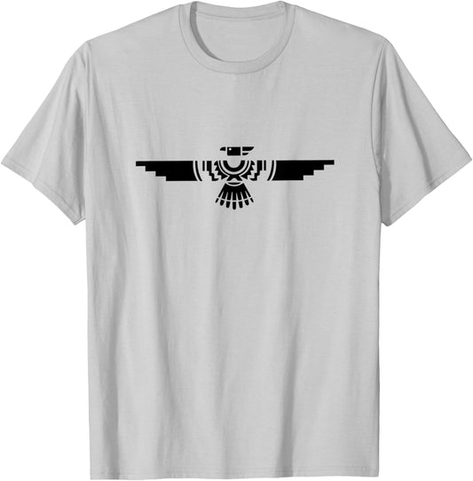 Anishinaabe Native American Thunderbird White - Branches T-Shirt - T-Shirt | Ash