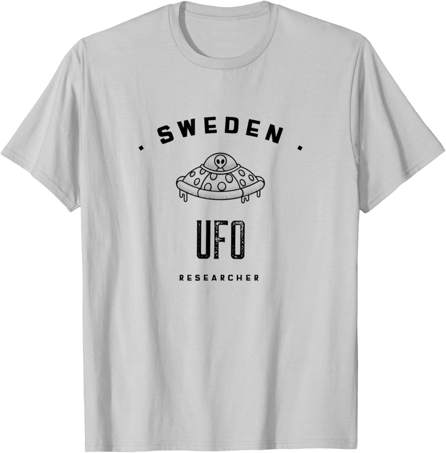 Sweden UFO Researcher T-Shirt - T-Shirt | Ash