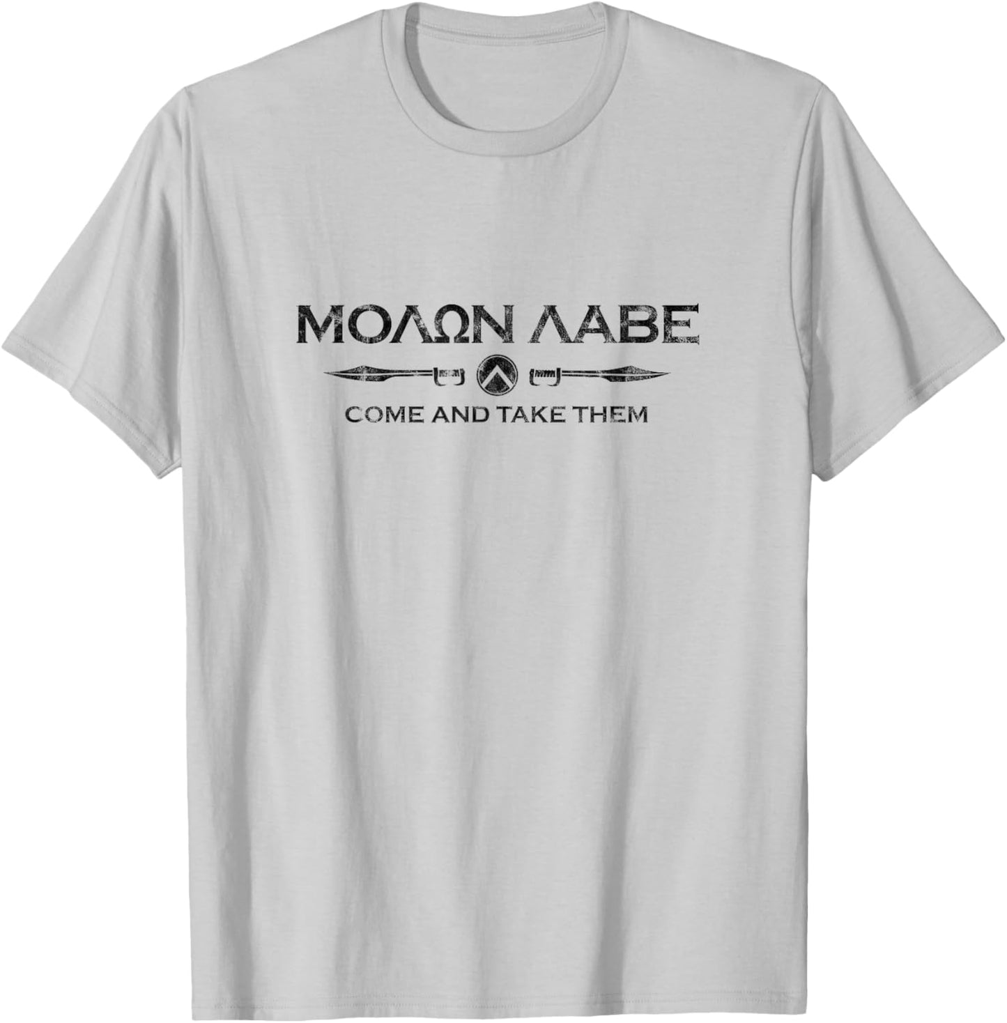 Sparta Gym and Fitness - Molon Labe T-Shirt - T-Shirt | Ash