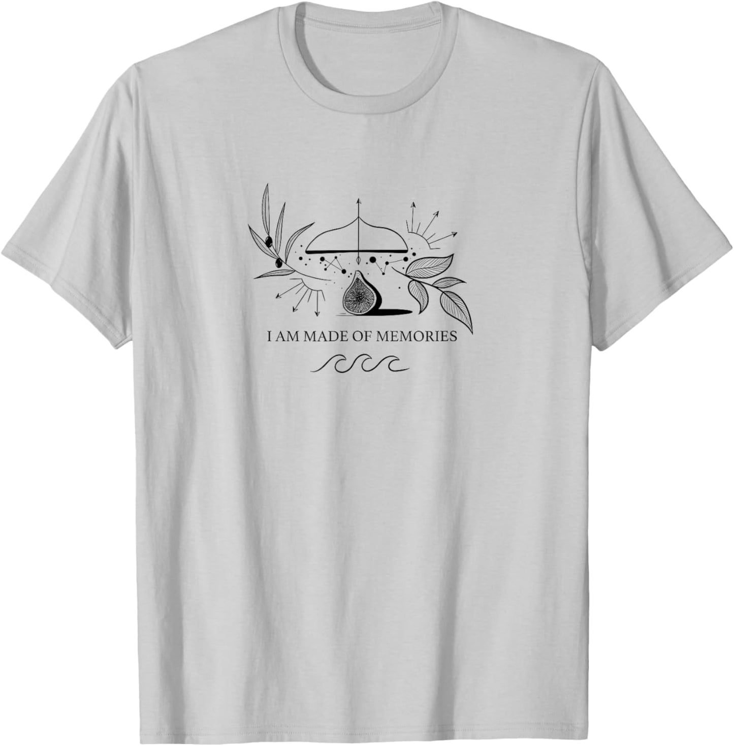 Achilles Patroclus I Am Made of Memories Poet Song Fan Art T-Shirt - T-Shirt | Ash