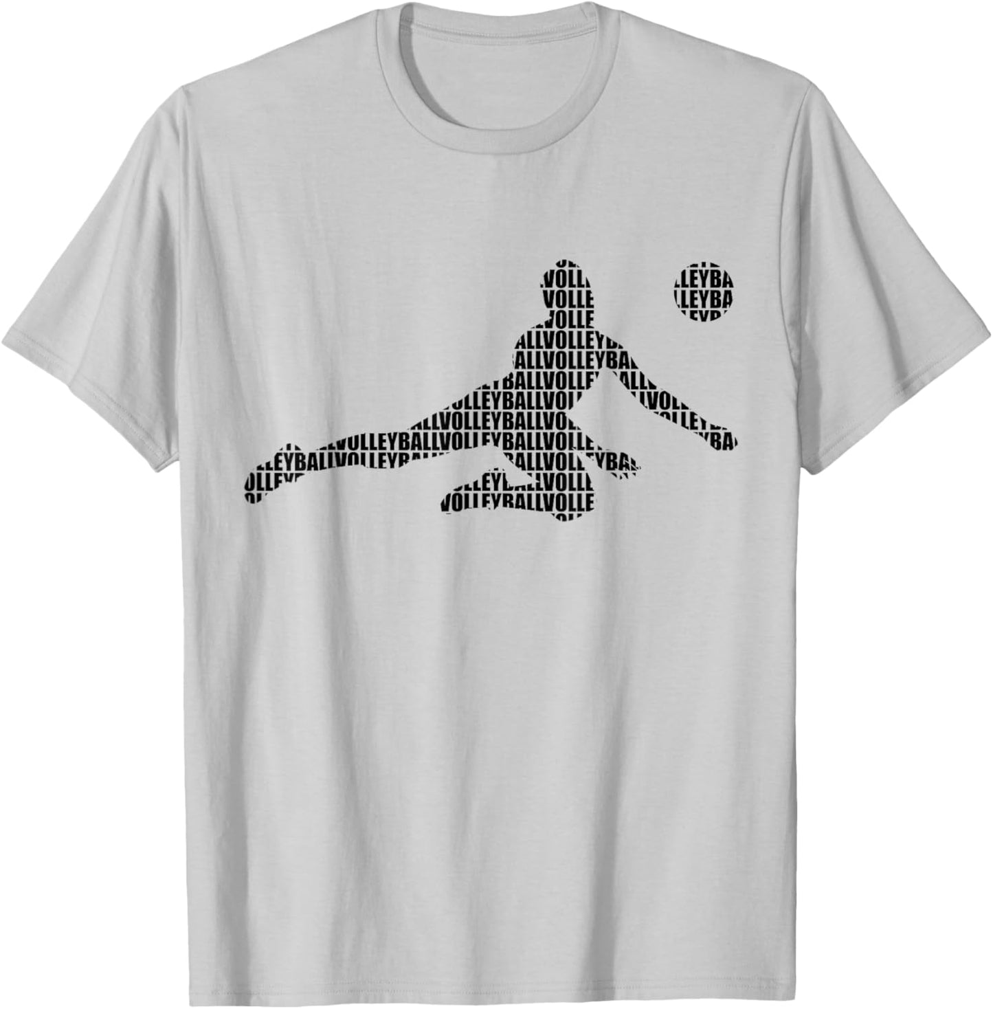 Volleyball Player Beach Volleyball Player Fun T-Shirt - T-Shirt | Ash