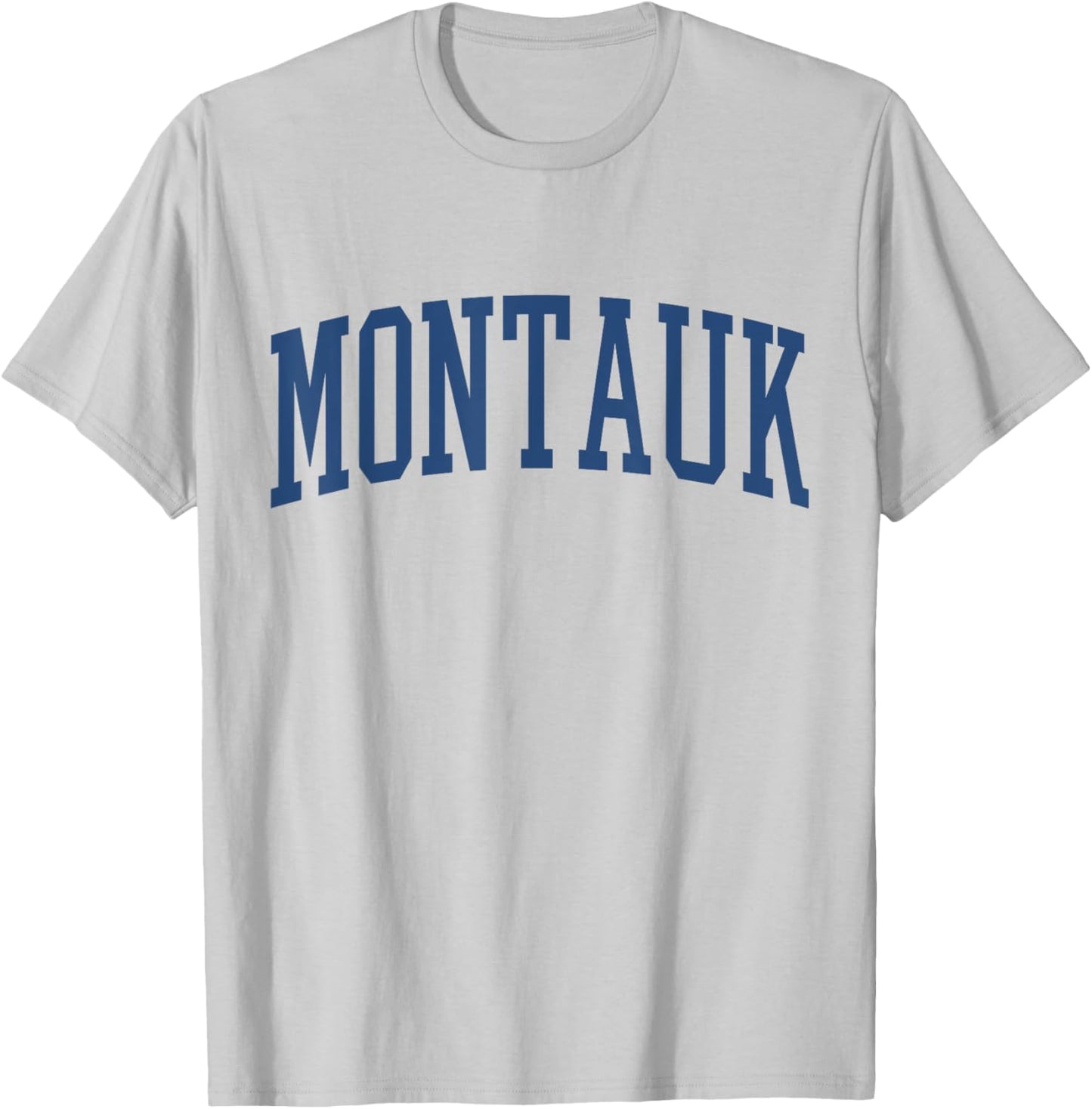 Varsity Grey Montauk T-Shirt - T-Shirt | Ash