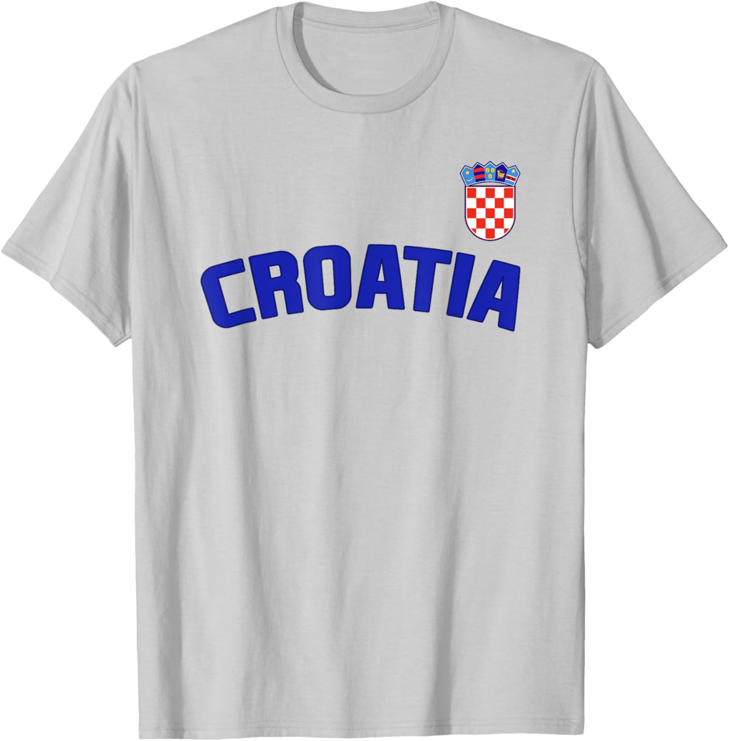 Croatia Flag Croatian Pride International Country T-Shirt - T-Shirt | Ash