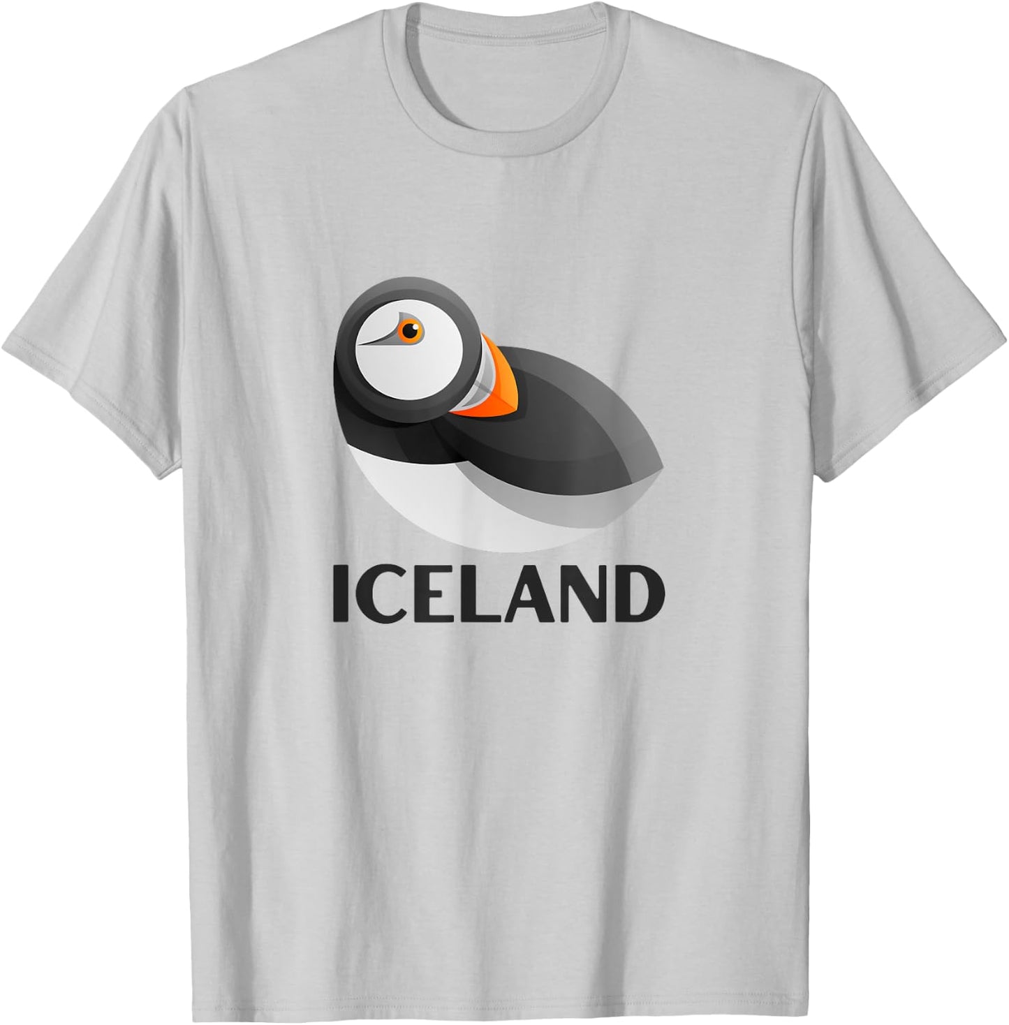 Iceland Puffin Bird Watching Tops, & Accessories Gear T-Shirt - T-Shirt | Ash