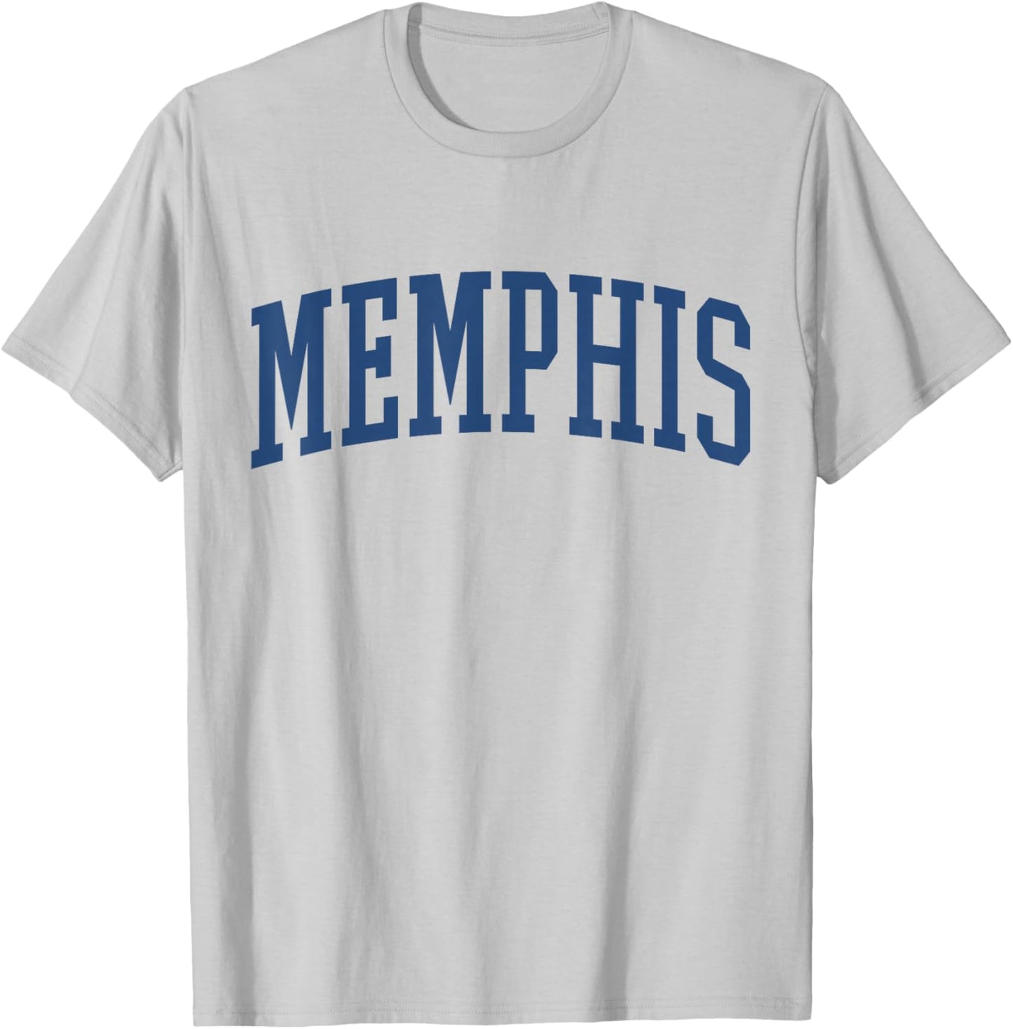 Varsity Grey Memphis T-Shirt - T-Shirt | Ash