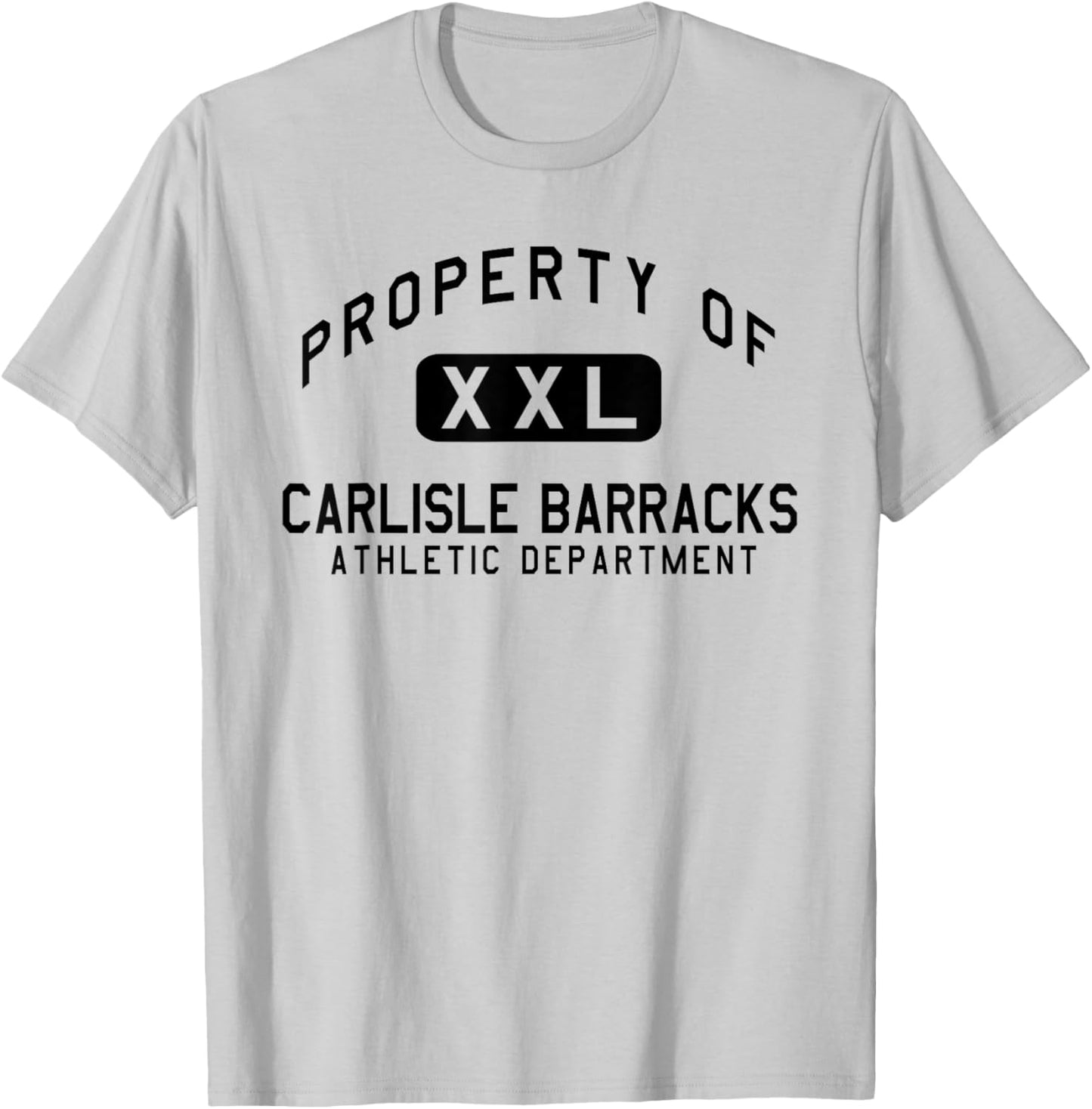 Property of Carlisle Barracks Athletic Department T-Shirt - T-Shirt | Ash