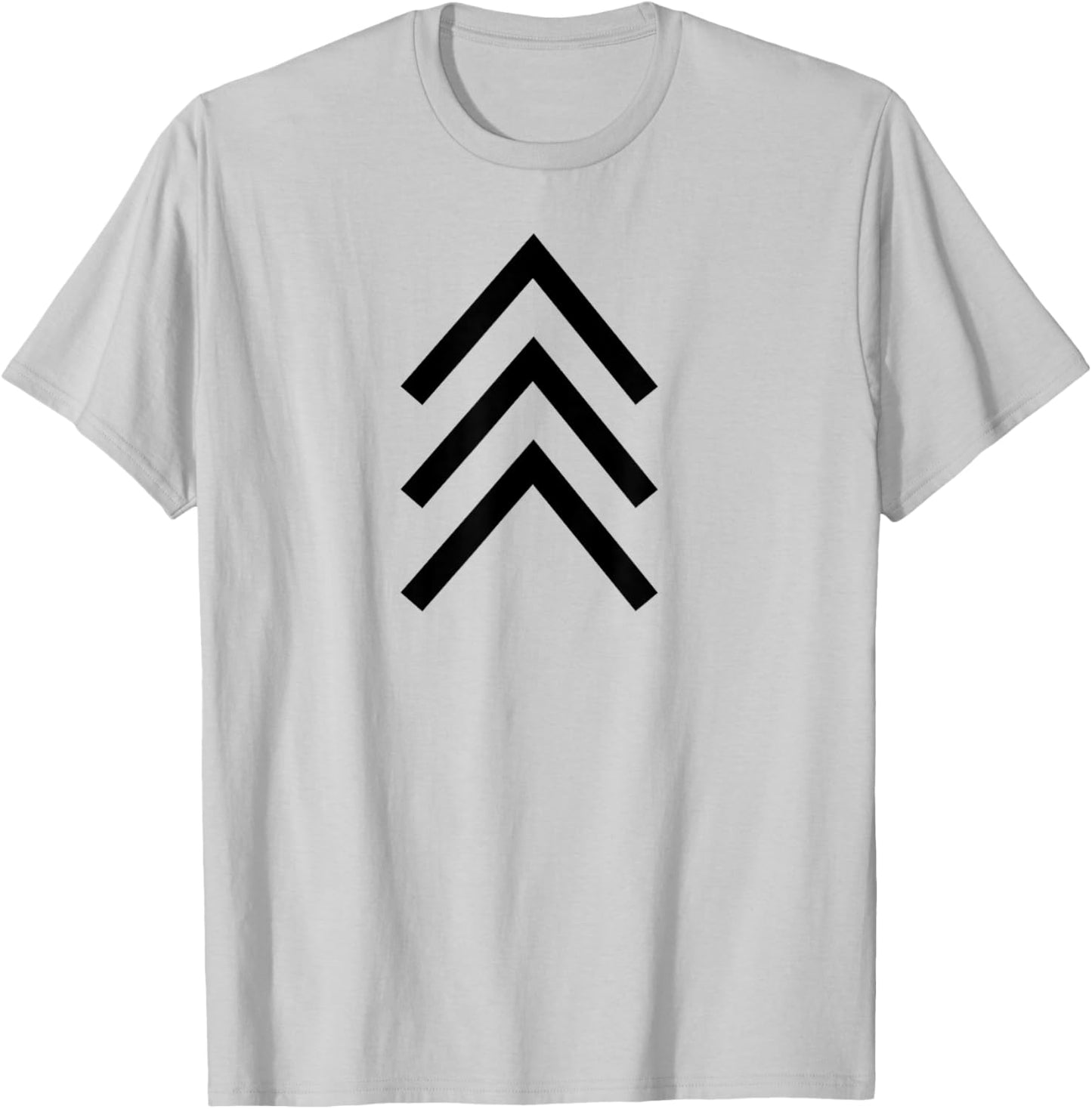 Trisomy 21 Down Syndrome Three Chromosome Arrows T-Shirt - T-Shirt | Ash