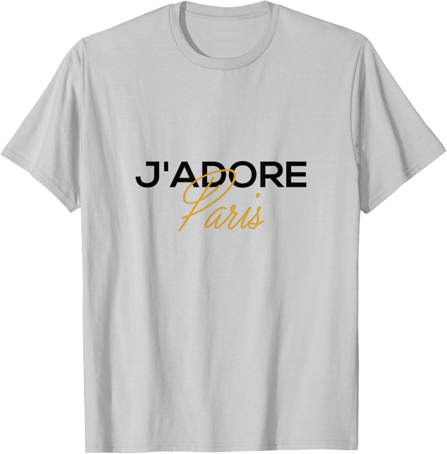 Classic Fashion I Love Paris J'Adore Paris Stylish & Elegant T-Shirt - T-Shirt | Ash