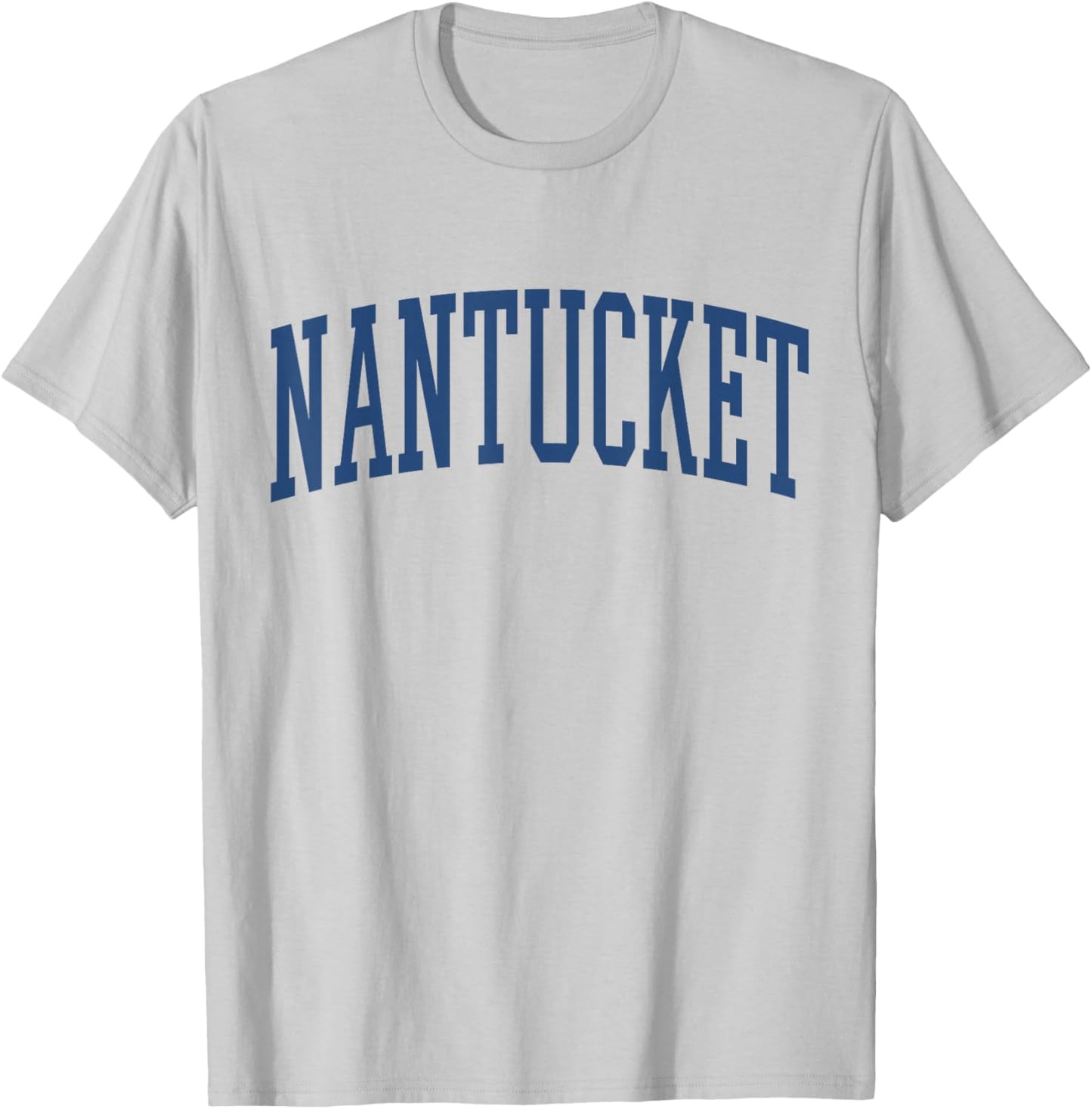 Varsity Grey Nantucket T-Shirt - T-Shirt | Ash