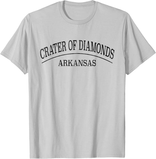 Crater of Diamonds Arkansas -Crater of Diamonds AR T-Shirt - T-Shirt | Ash