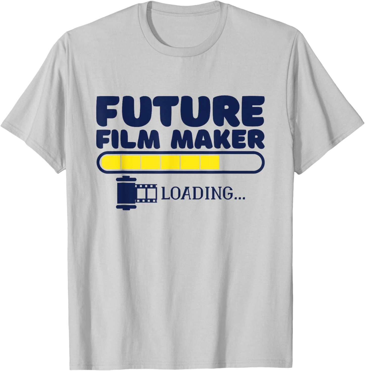 Future Film Maker Loading, Filmmaking Women Film Student T-Shirt - T-Shirt | Ash