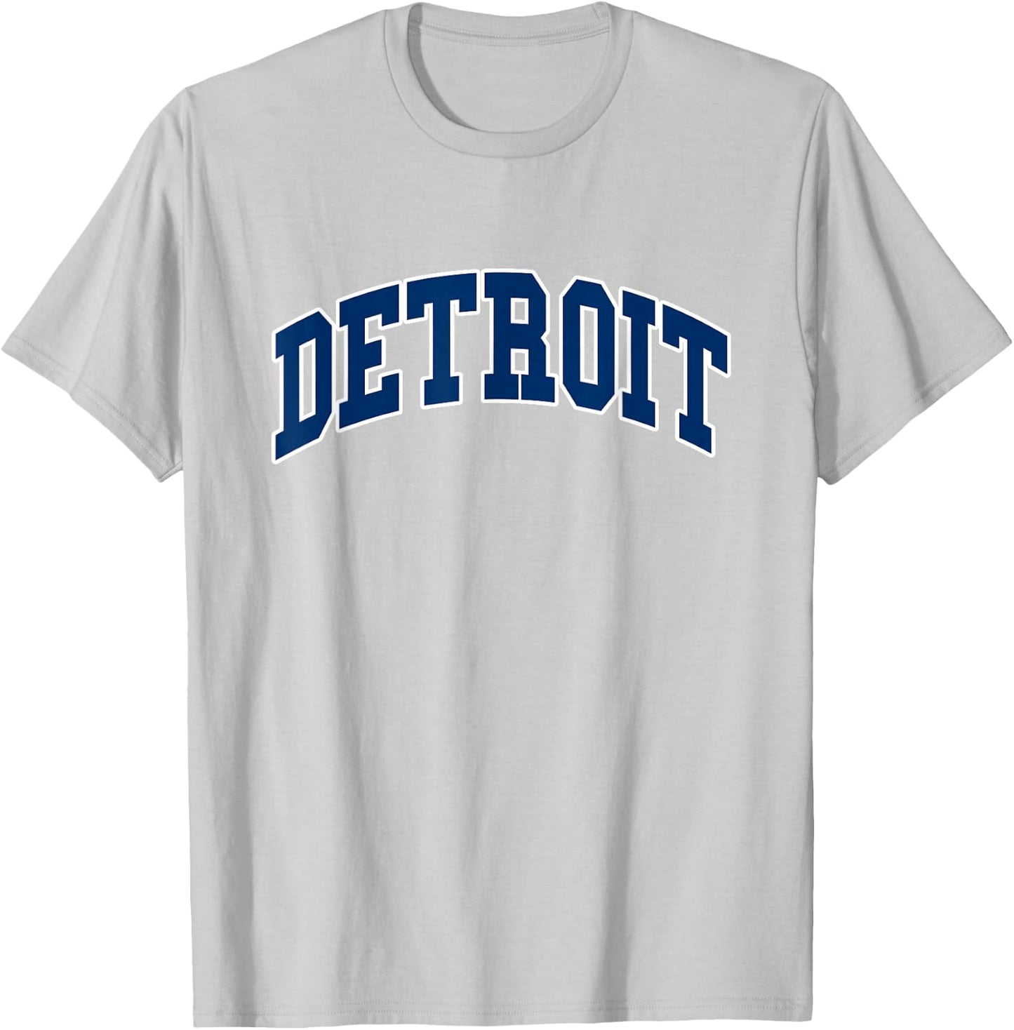 Detroit - Throwback Design - Classic T-Shirt - T-Shirt | Ash