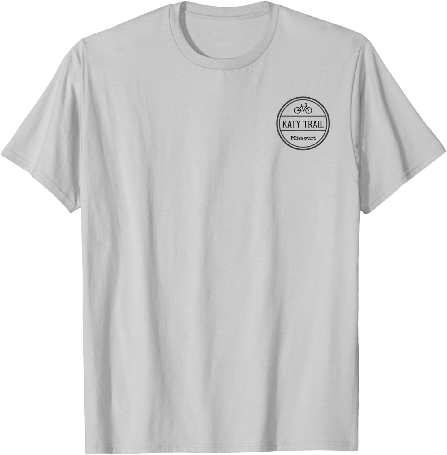 Katy Trail Missouri Emblem T-Shirt - T-Shirt | Ash