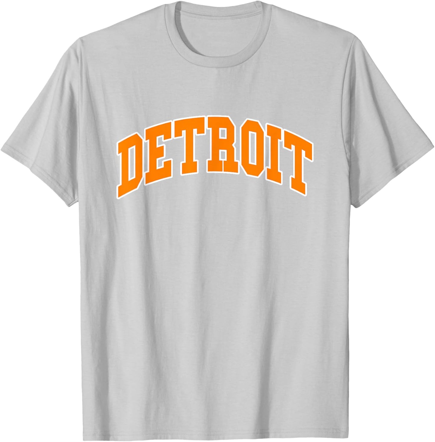 Detroit - Throwback Design - Classic T-Shirt - T-Shirt | Ash