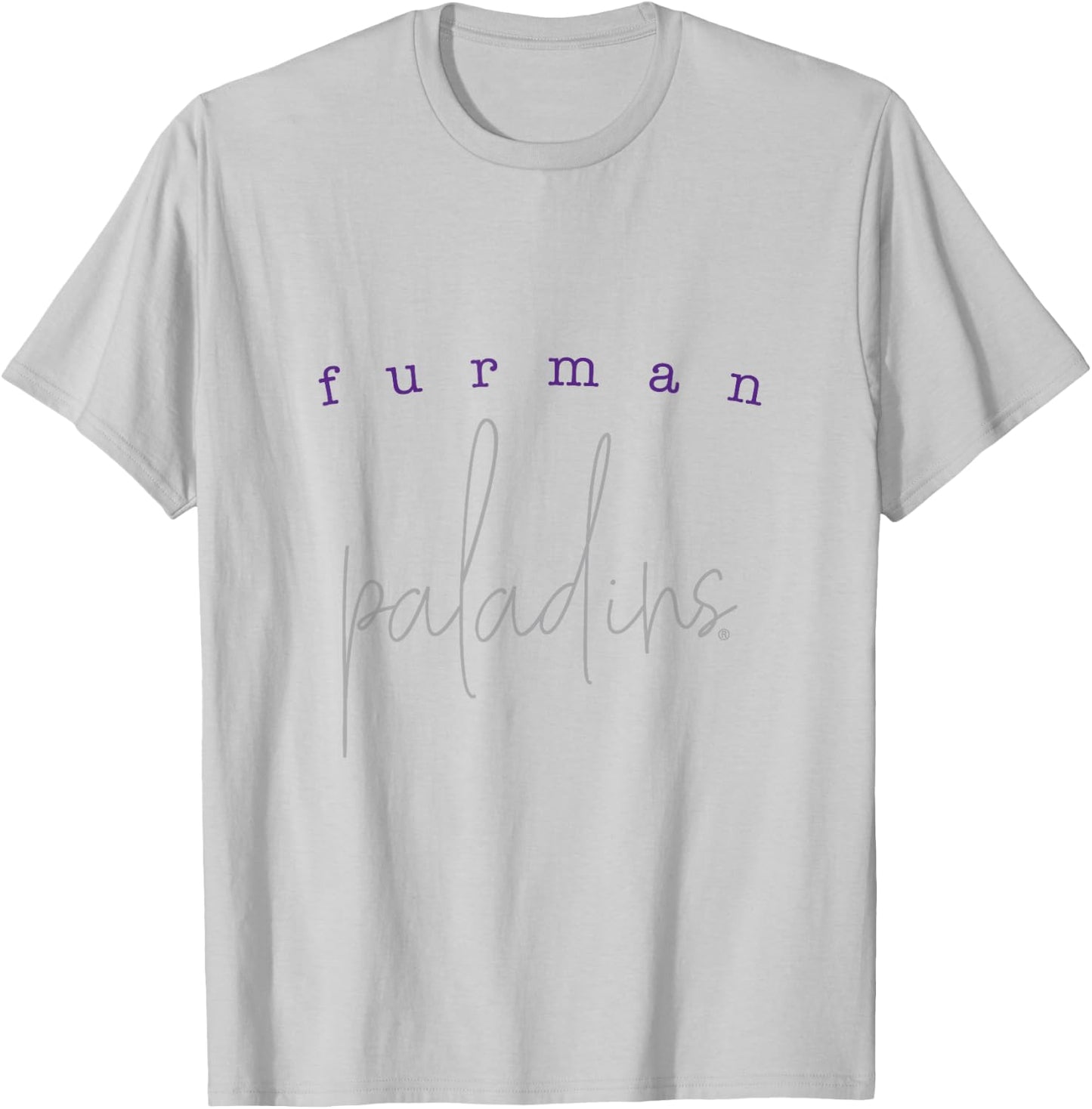 Furman Paladins | Official NCAA University Merch | RYLFUR14 T-Shirt - T-Shirt | Ash