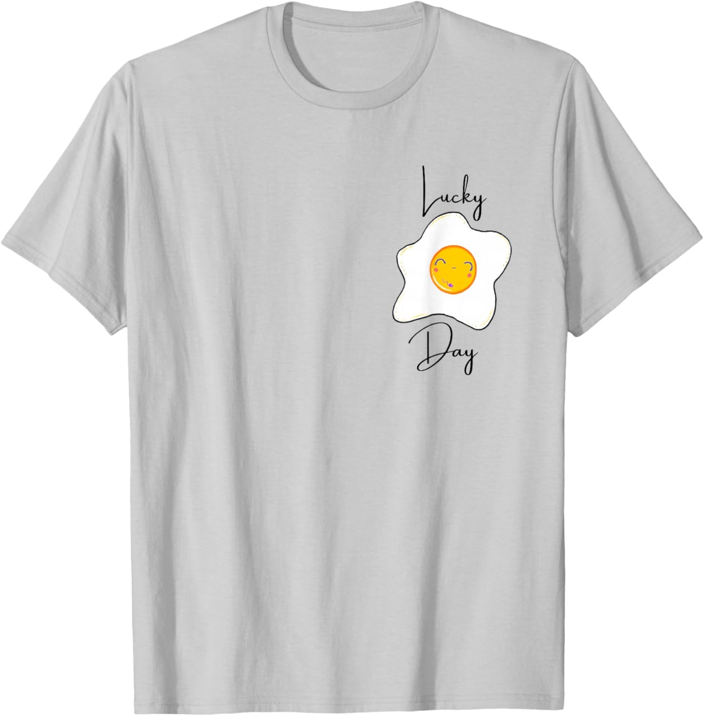 Lucky Egg Transfer Embryo Retrieval Day IVF IUI Support Gift T-Shirt - T-Shirt | Ash